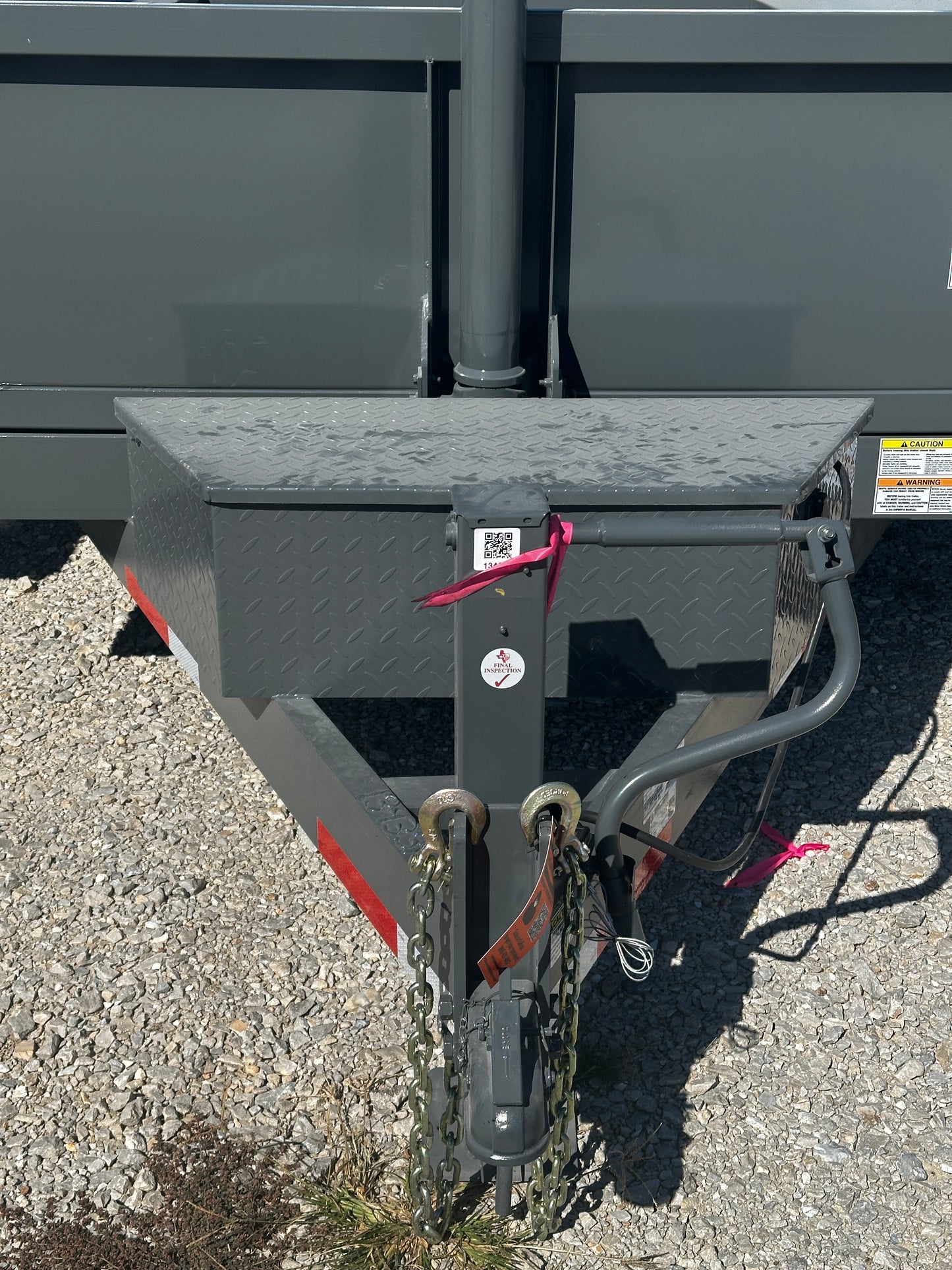 2026 Ozark 7x14x2 14k BP Dump (Gray) #6556
