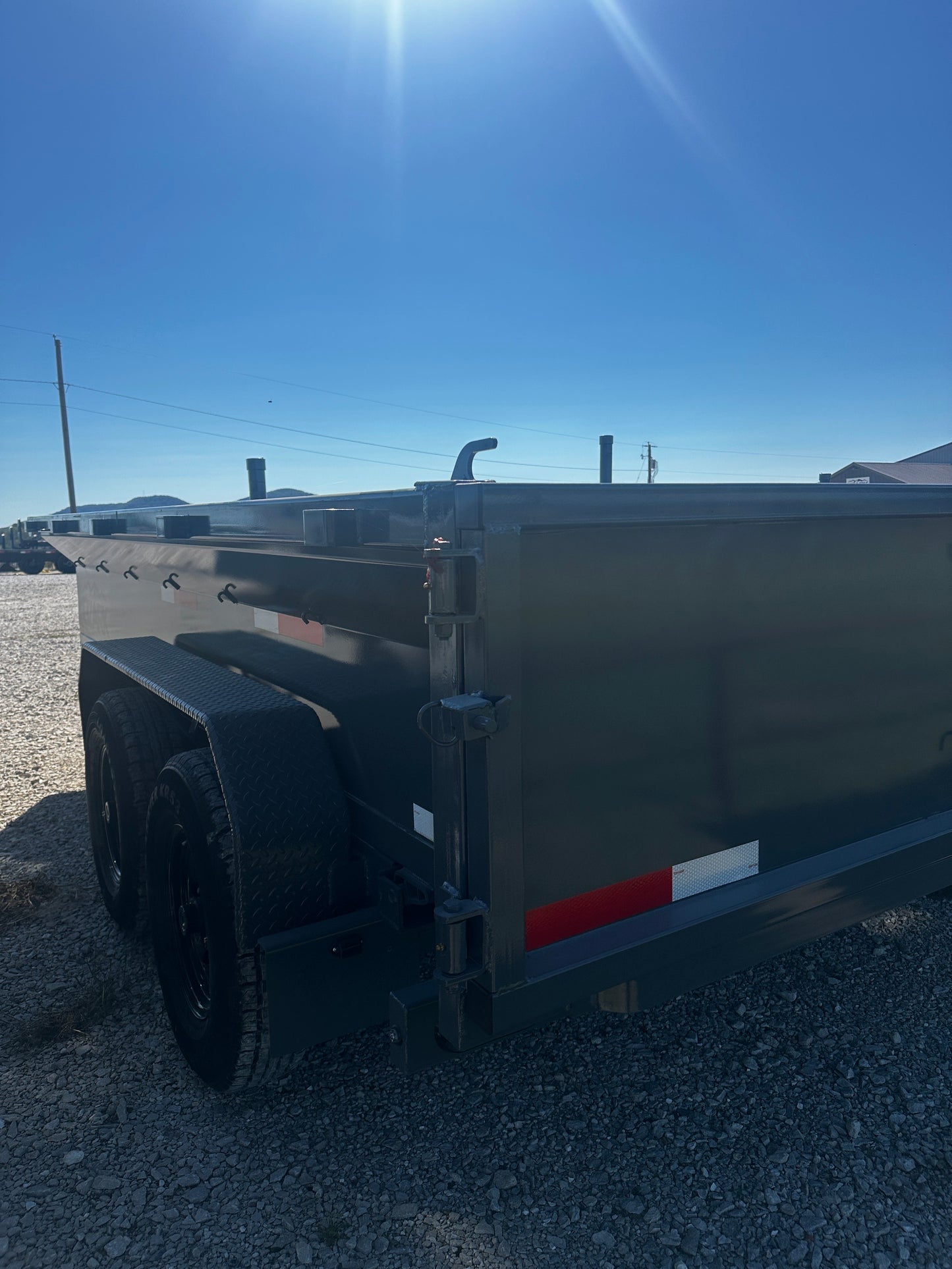 2026 Ozark 7x14x2 14k BP Dump (Gray) #6556