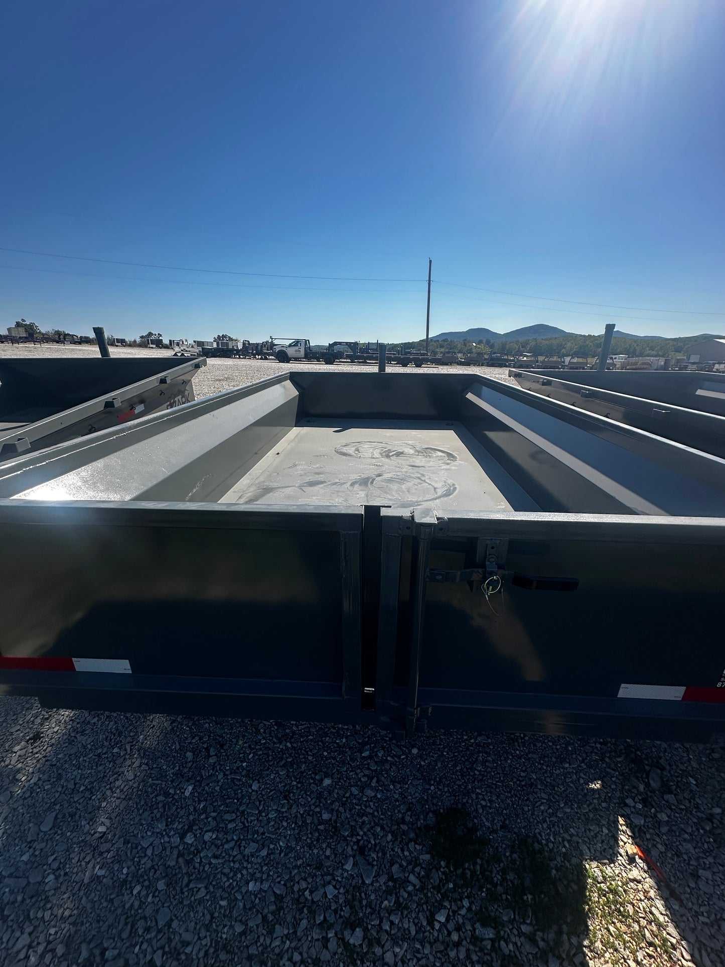 2026 Ozark 7x14x2 14k BP Dump (Gray) #6556