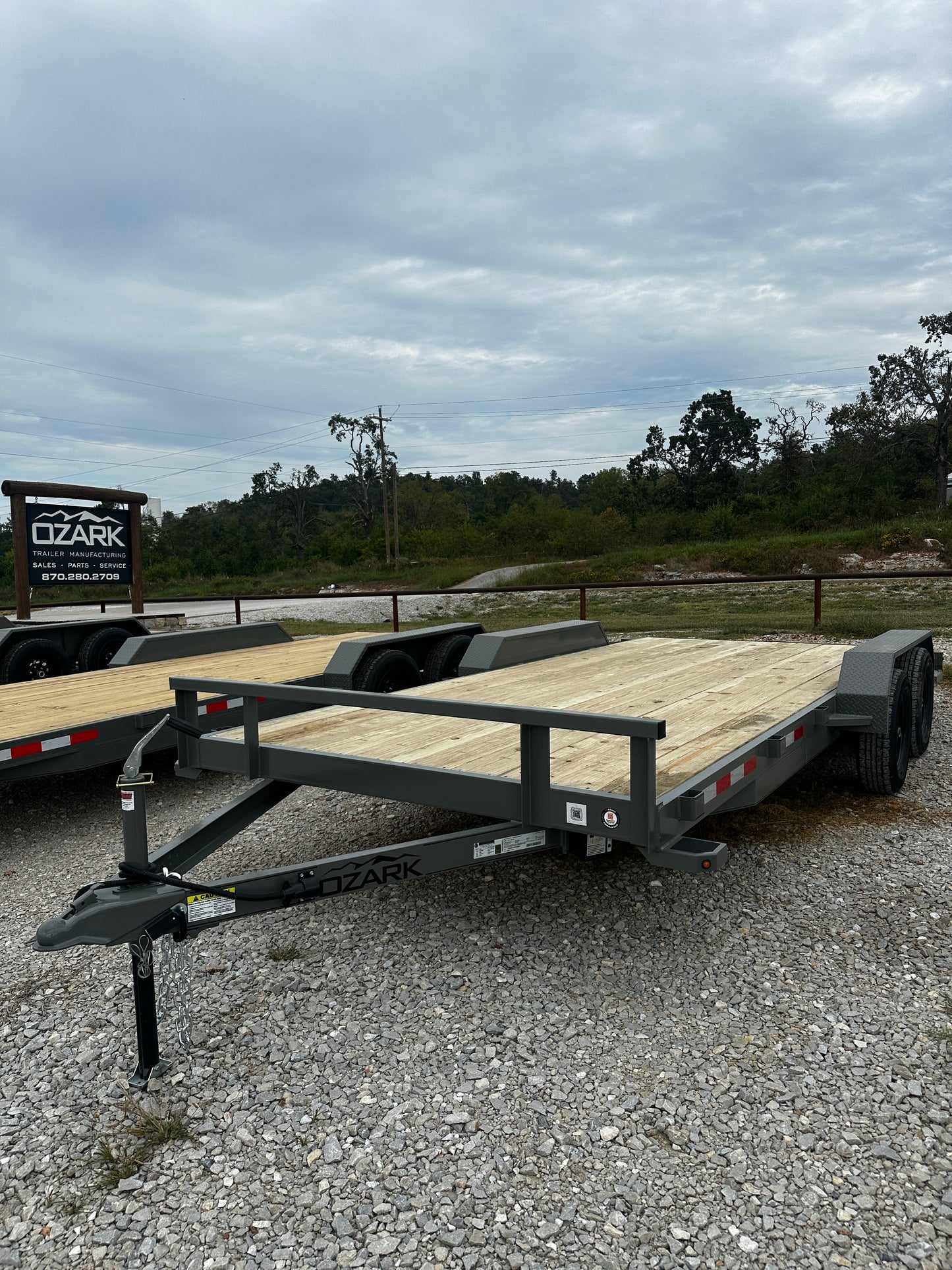 2026 Ozark 82x18 7k Car Hauler #0347