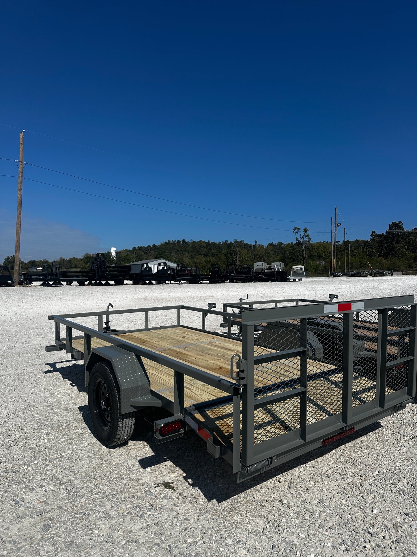 2026 Ozark 76x12 3k utility Trailer #0346
