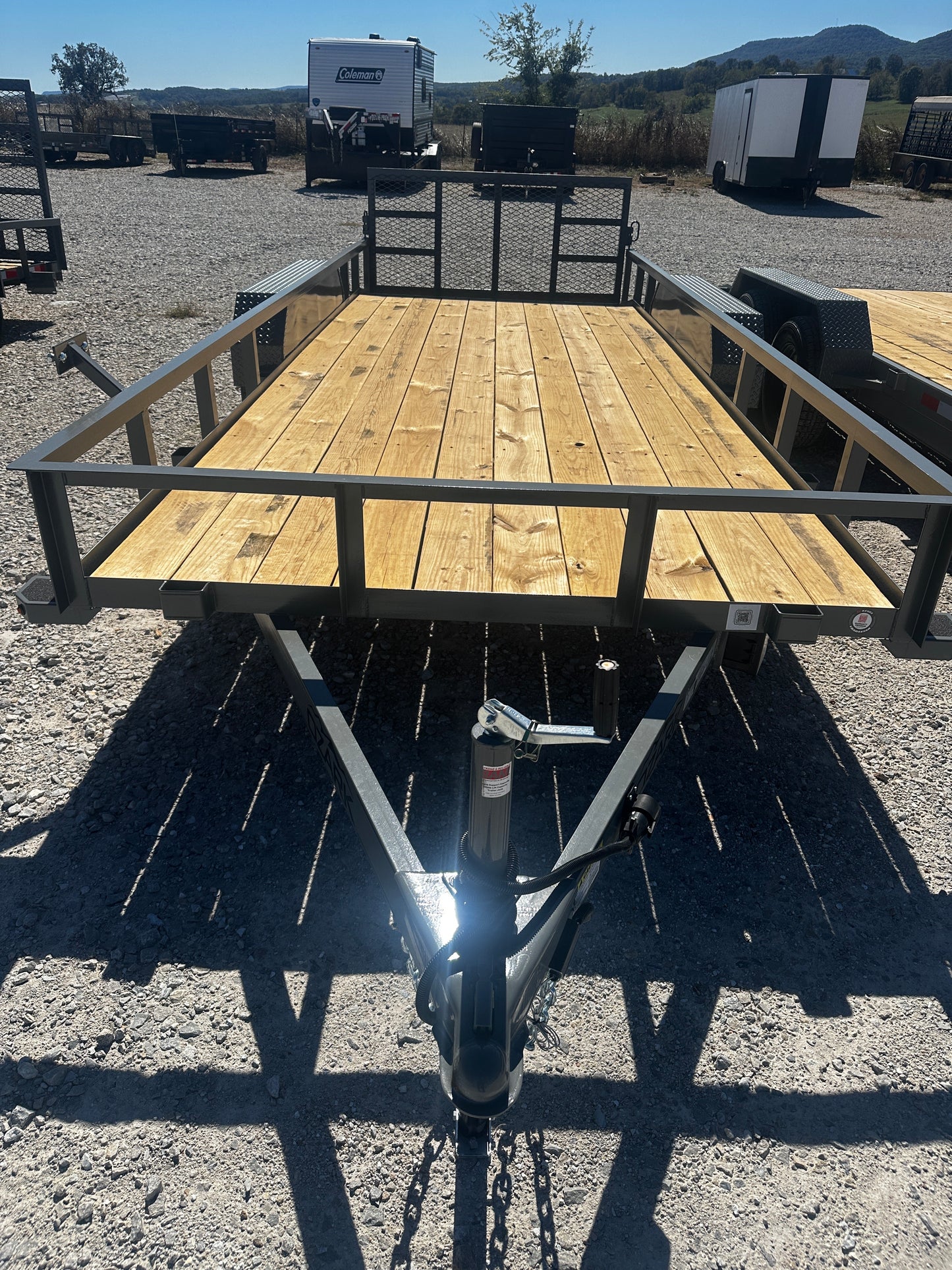 2026 Ozark  76x18 7k Utility Trailer #0202