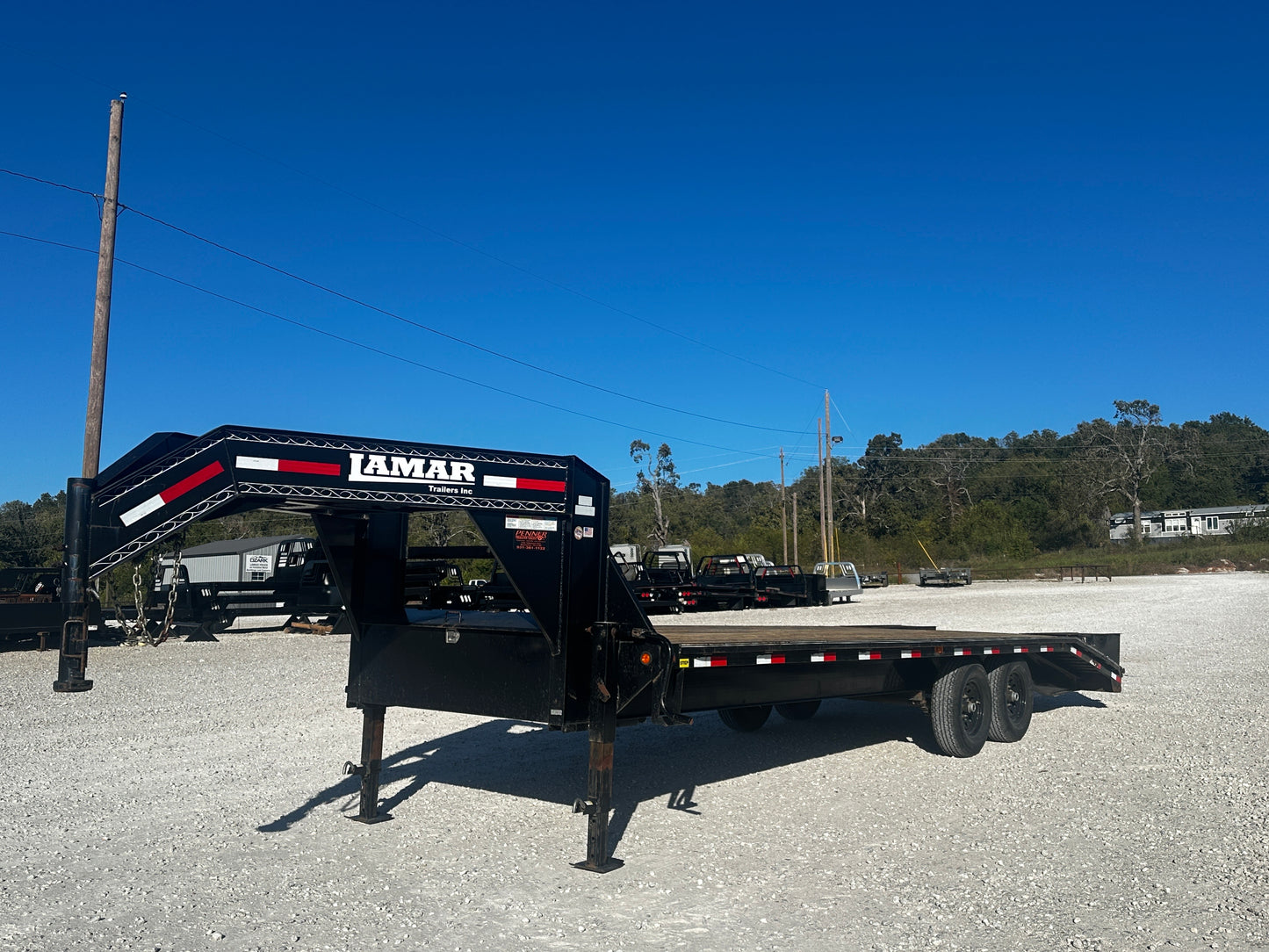 2015 Lamar 102x25' 14k Deckover #4211