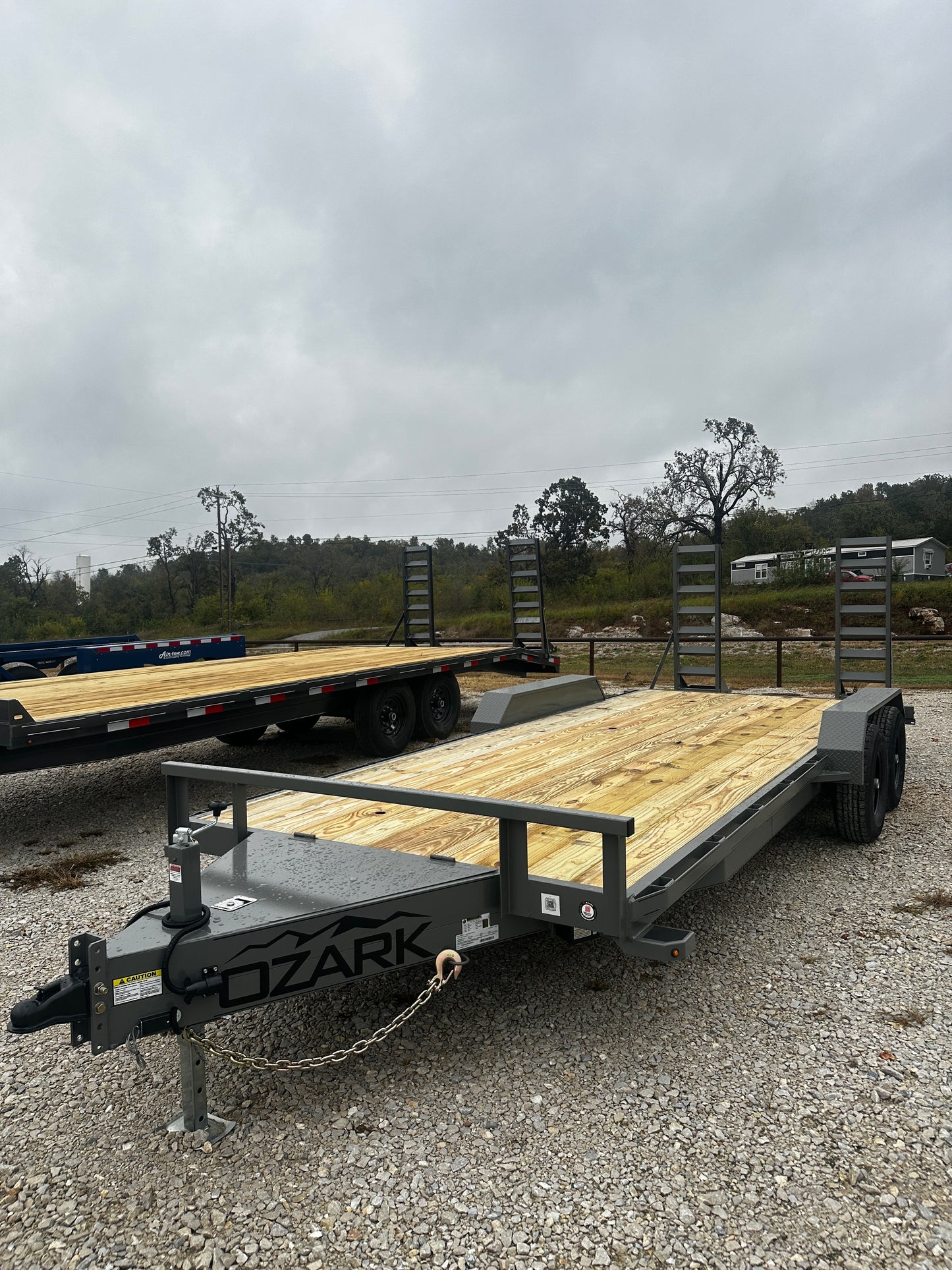 2026 Ozark 82x20 10k Equipment/Car Trailer #0363
