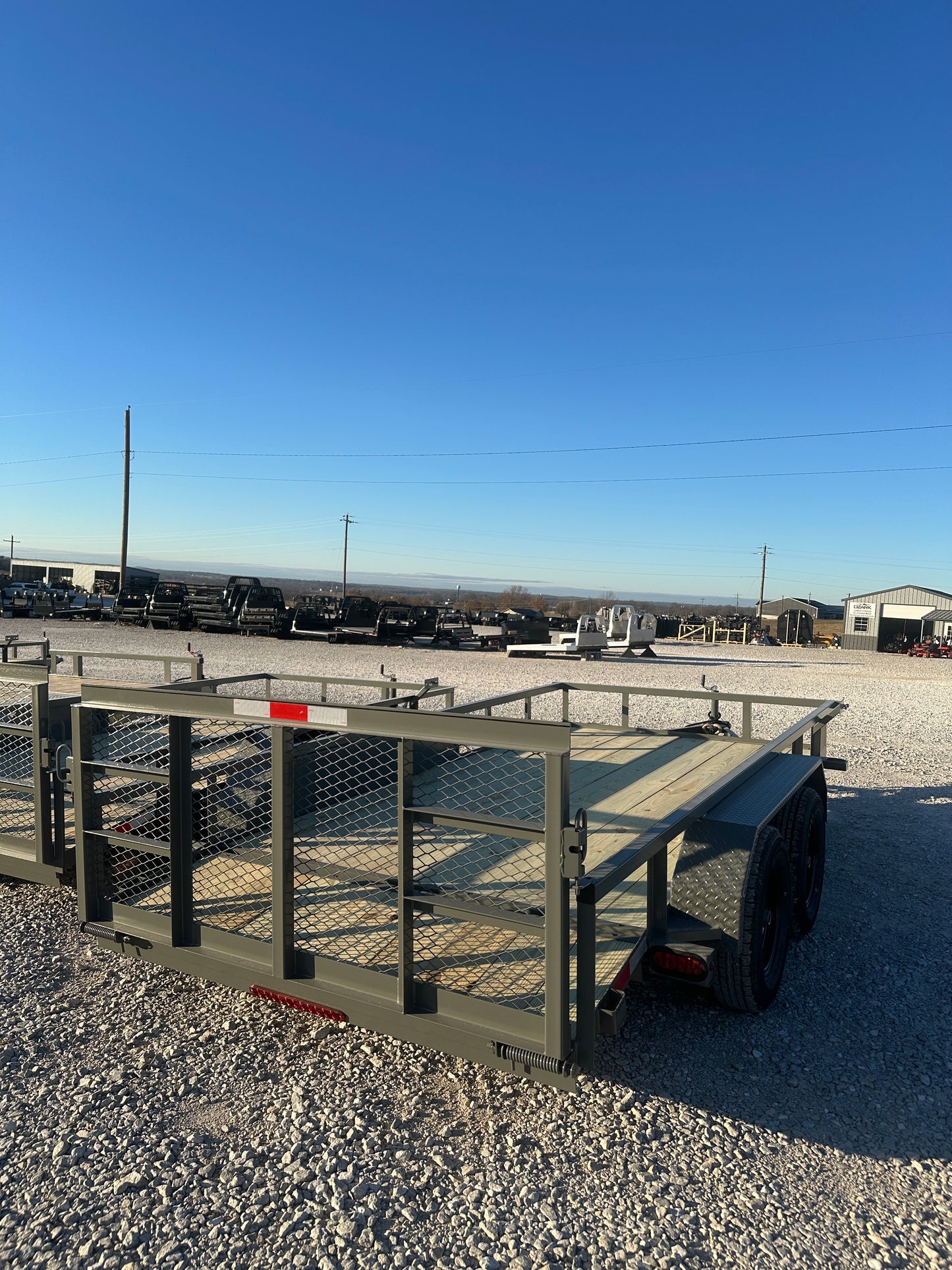 2026 Ozark 76x14 7k Utility Trailer #0441