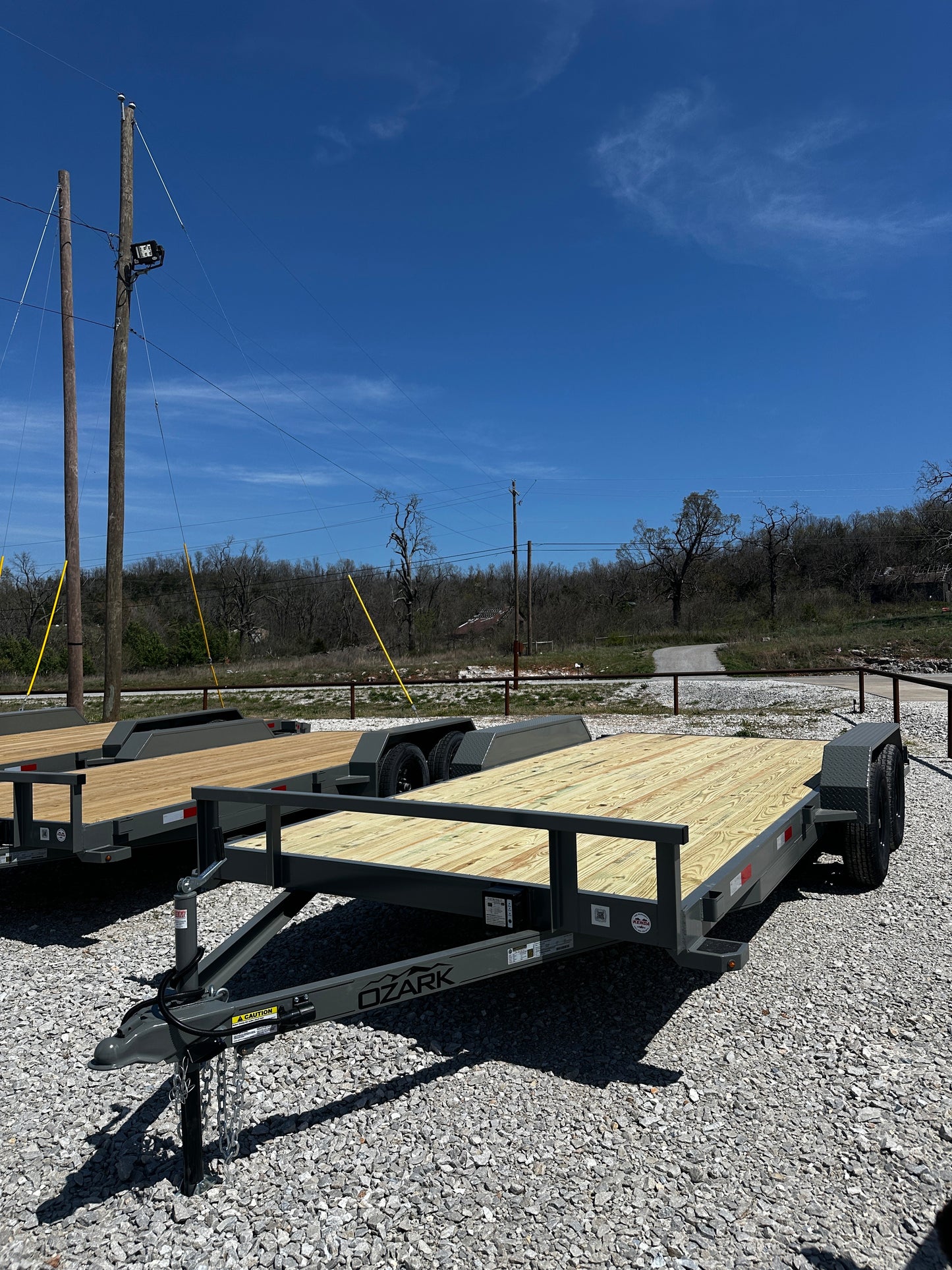 2025 Ozark 7k Car Hauler 82x18 #0706