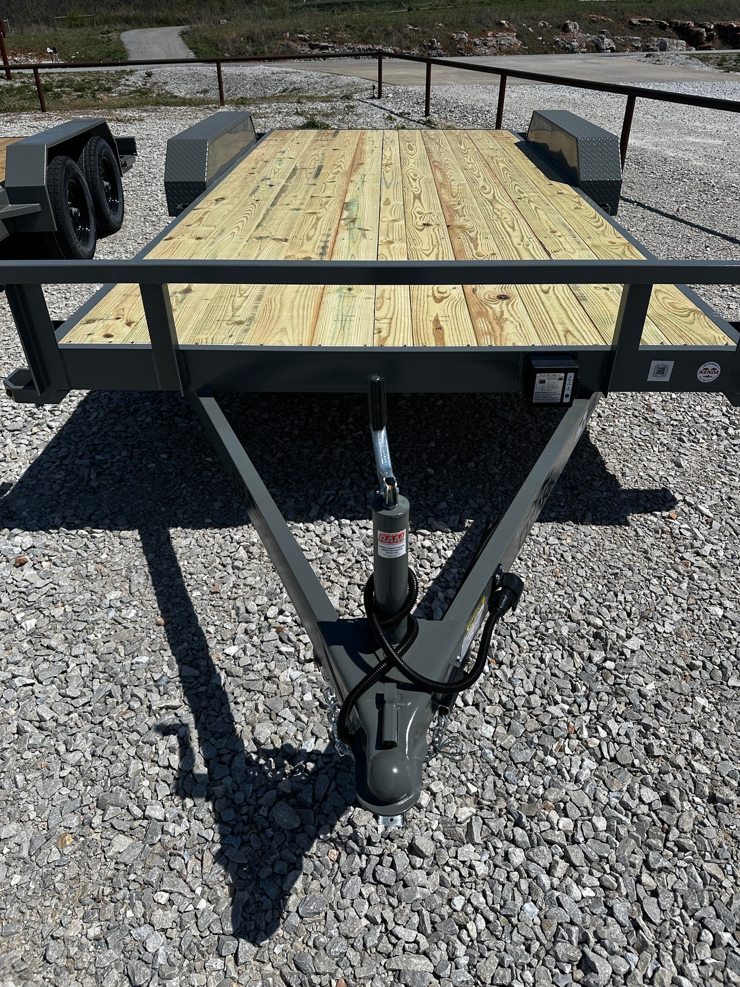 2025 Ozark 7k Car Hauler 82x18 #0706