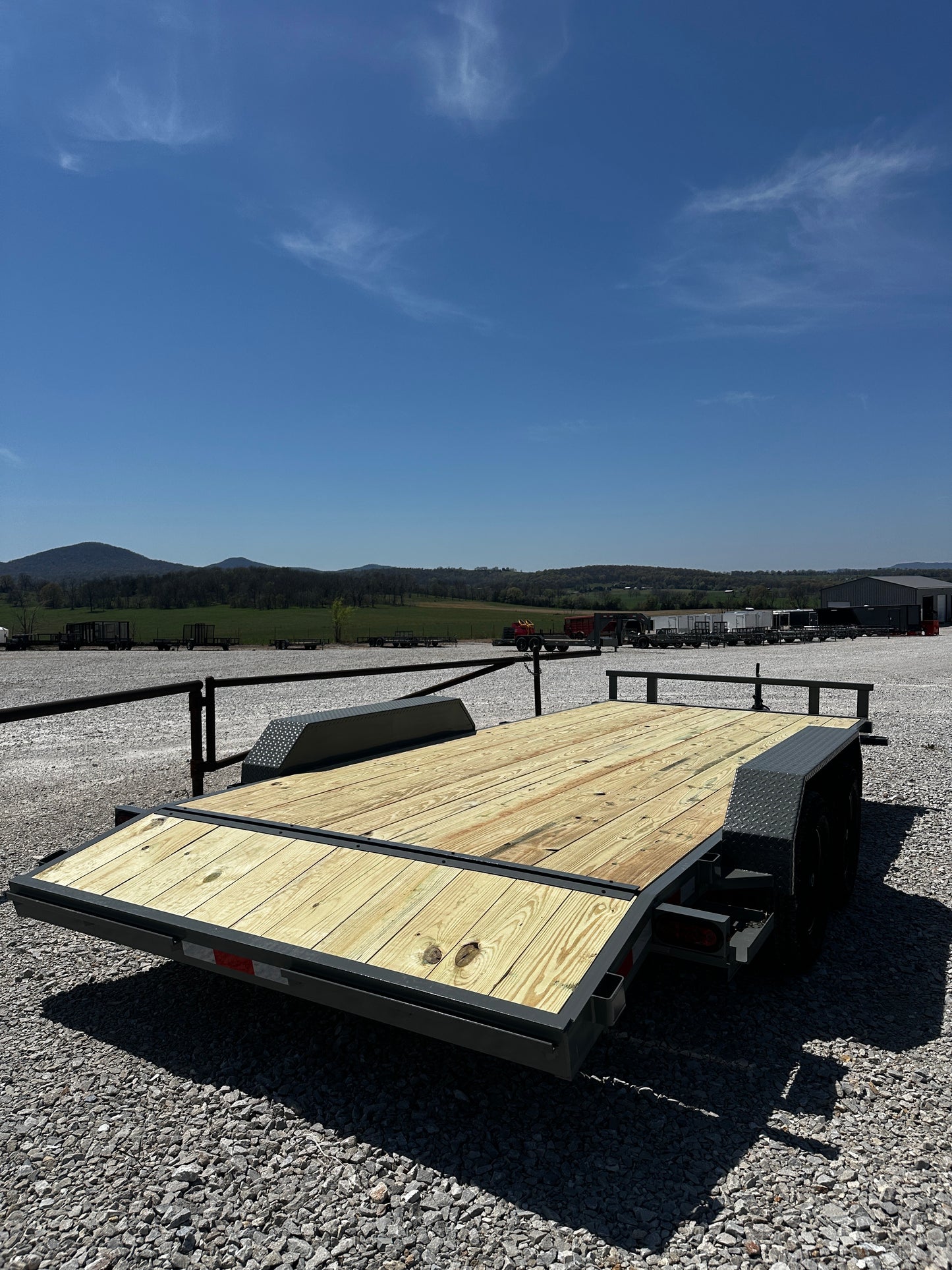 2025 Ozark 7k Car Hauler 82x18 #0706