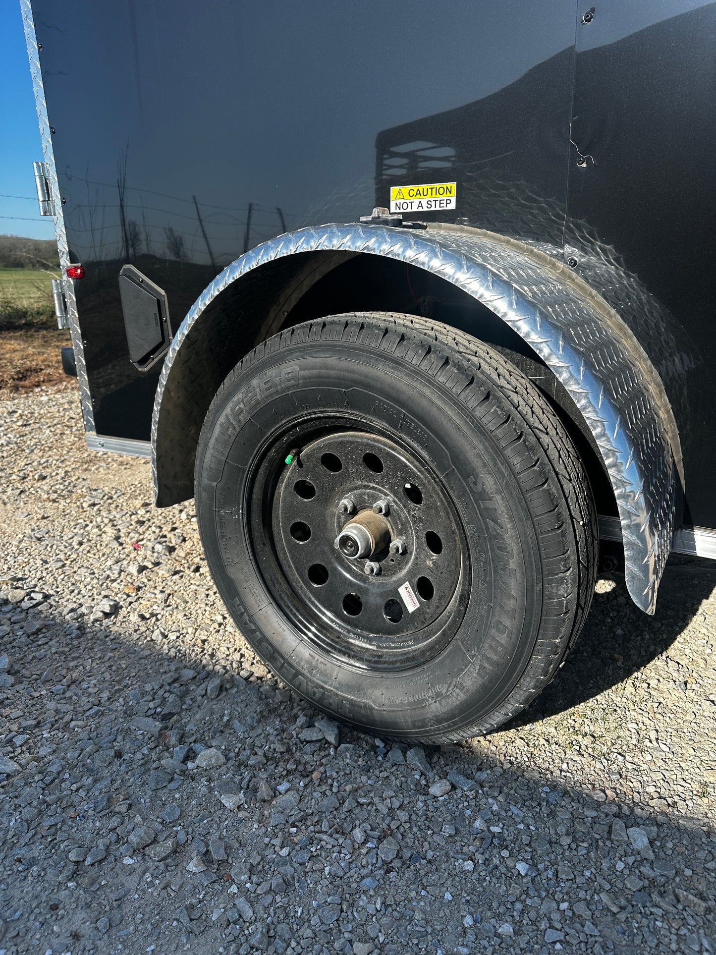 2025 Cynergy 5x8SA Basic Cargo (Black) #8971