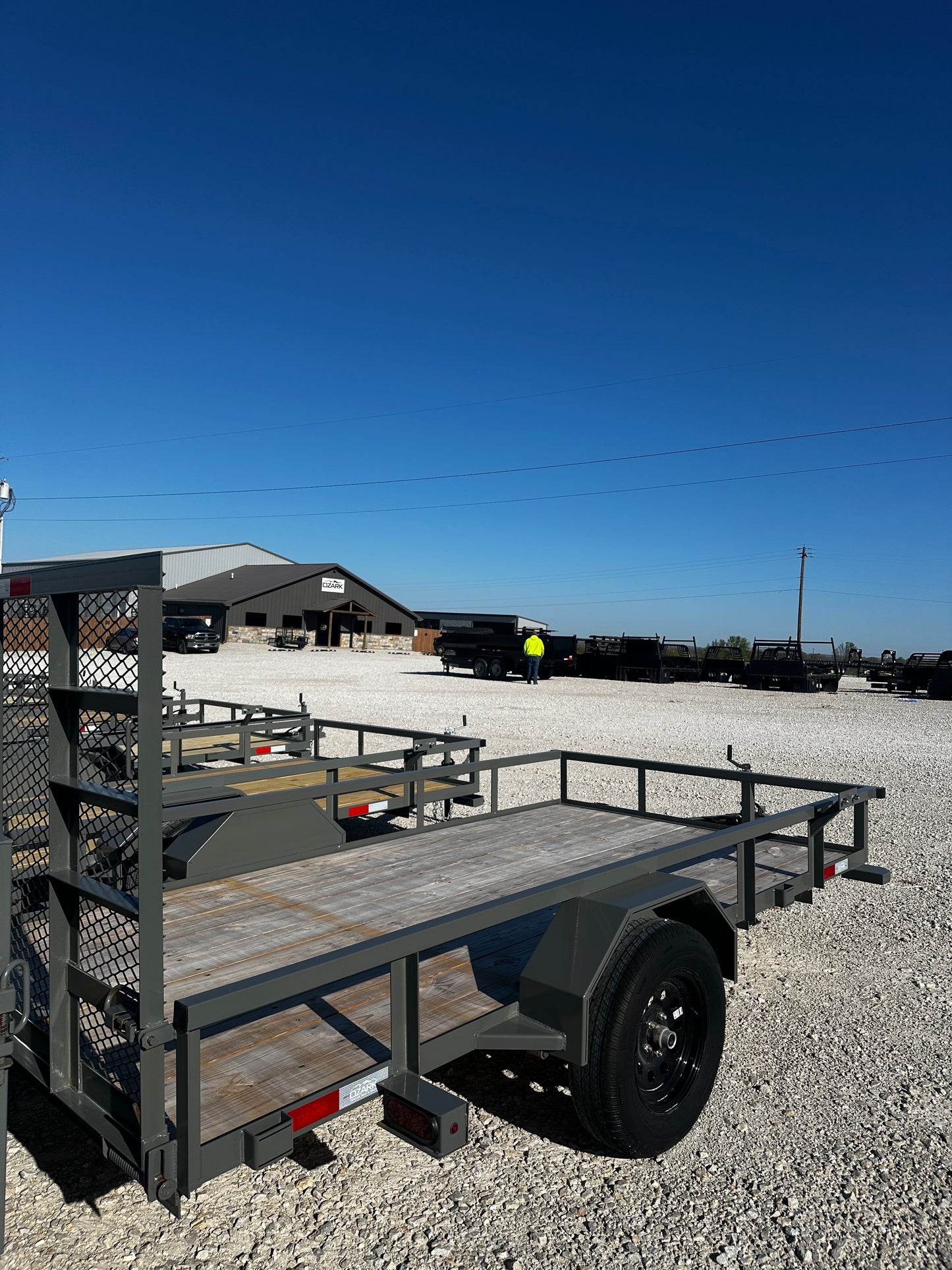 2025 Ozark 76x14SA 3k Utility #0170