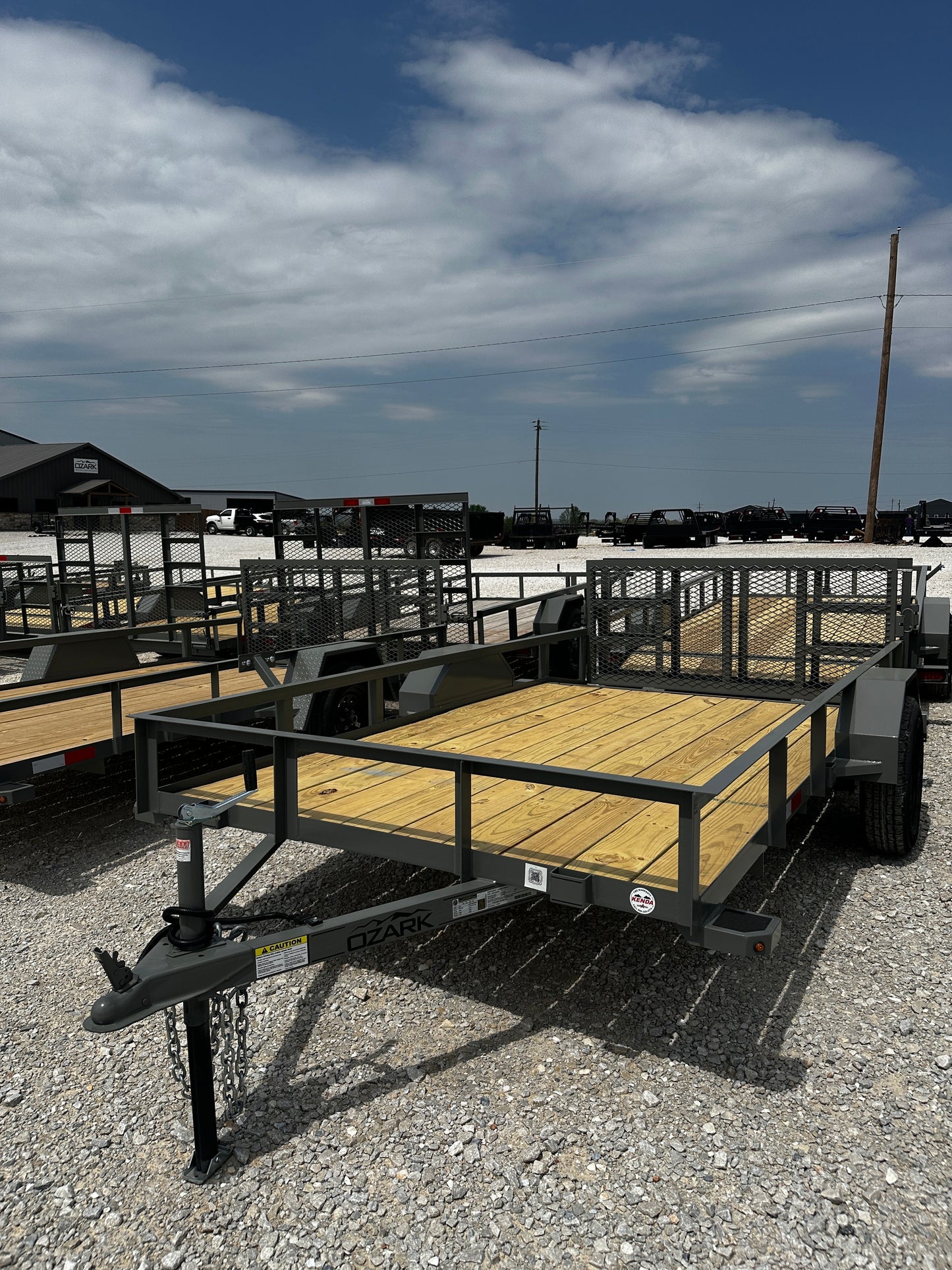 2025 Ozark 76x12 3k Utility #0735