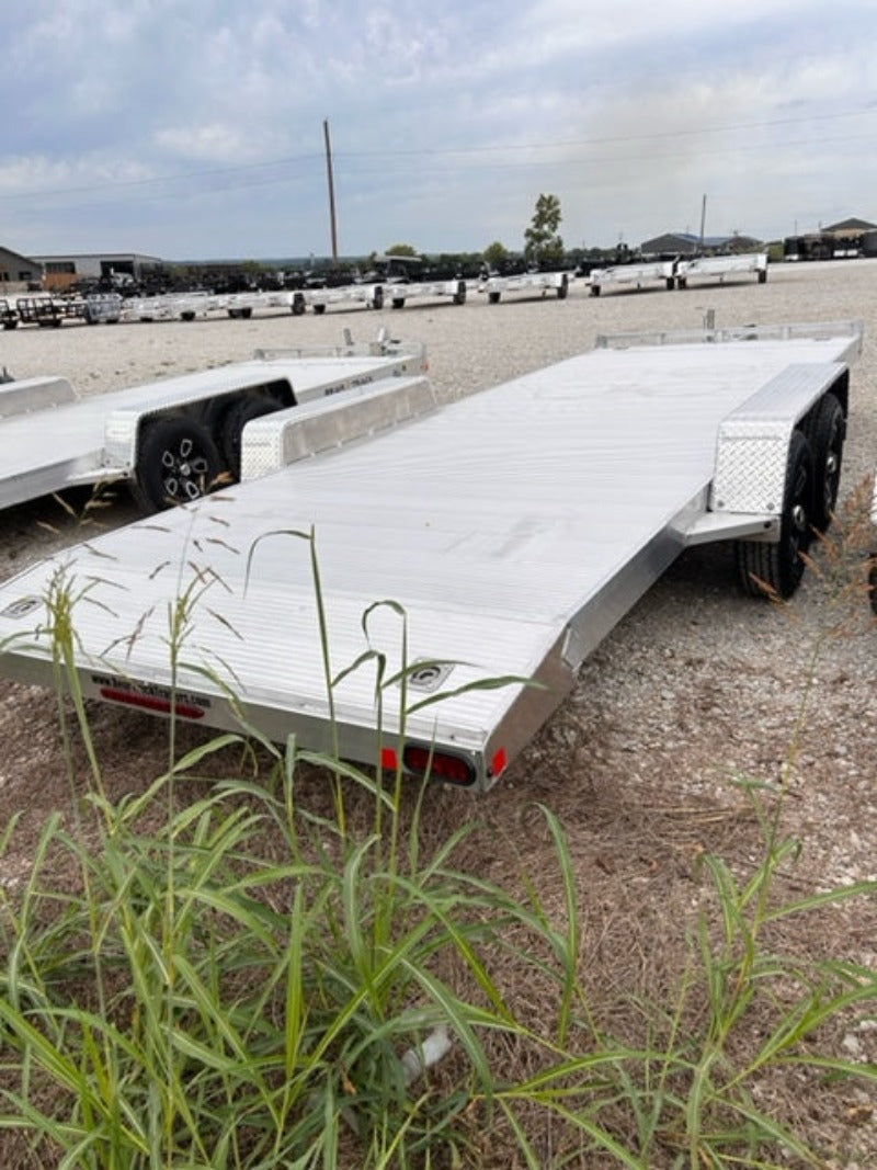 81x18 Aluminum Car hauler, Beavertail 2023#0450