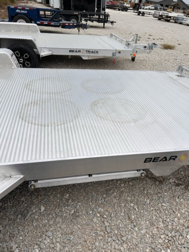 81x18 Aluminum Car hauler, Beavertail 2023#0450