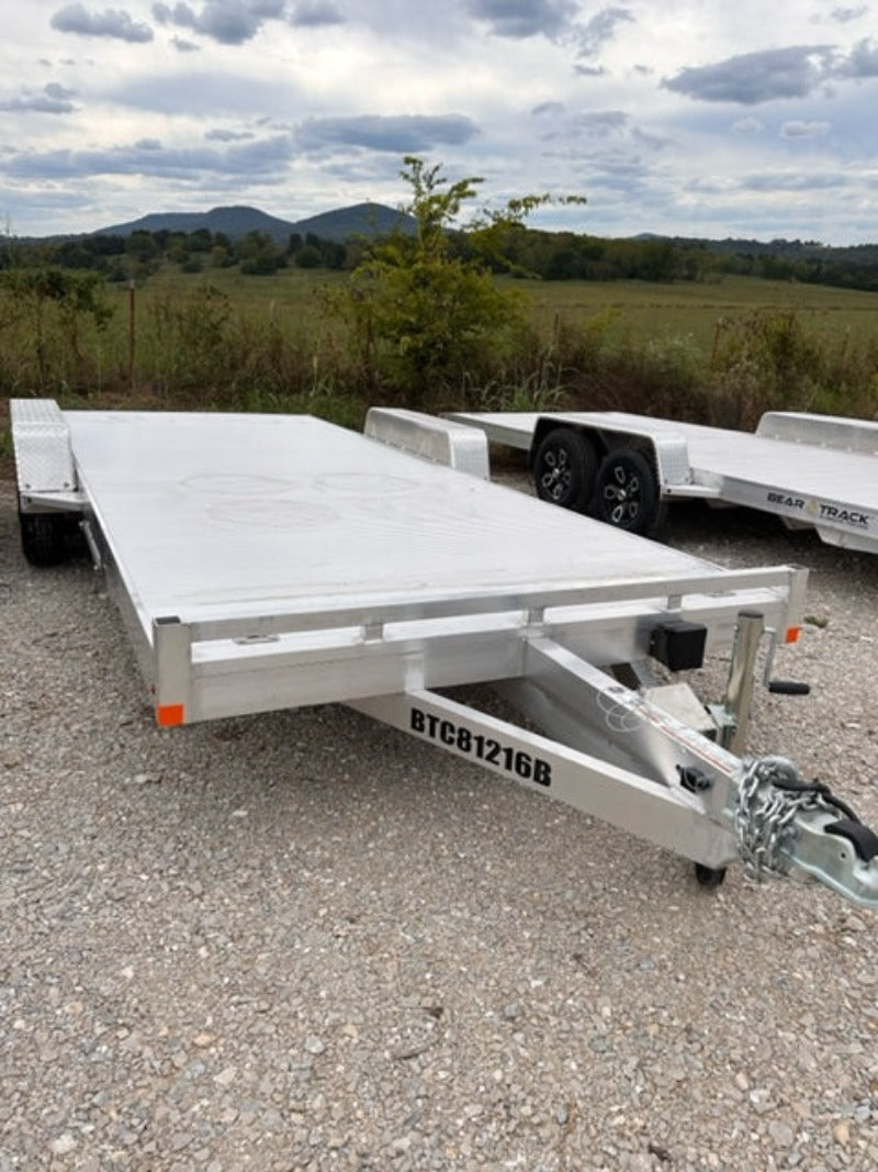 81x18 Aluminum Car hauler, Beavertail 2023#0450