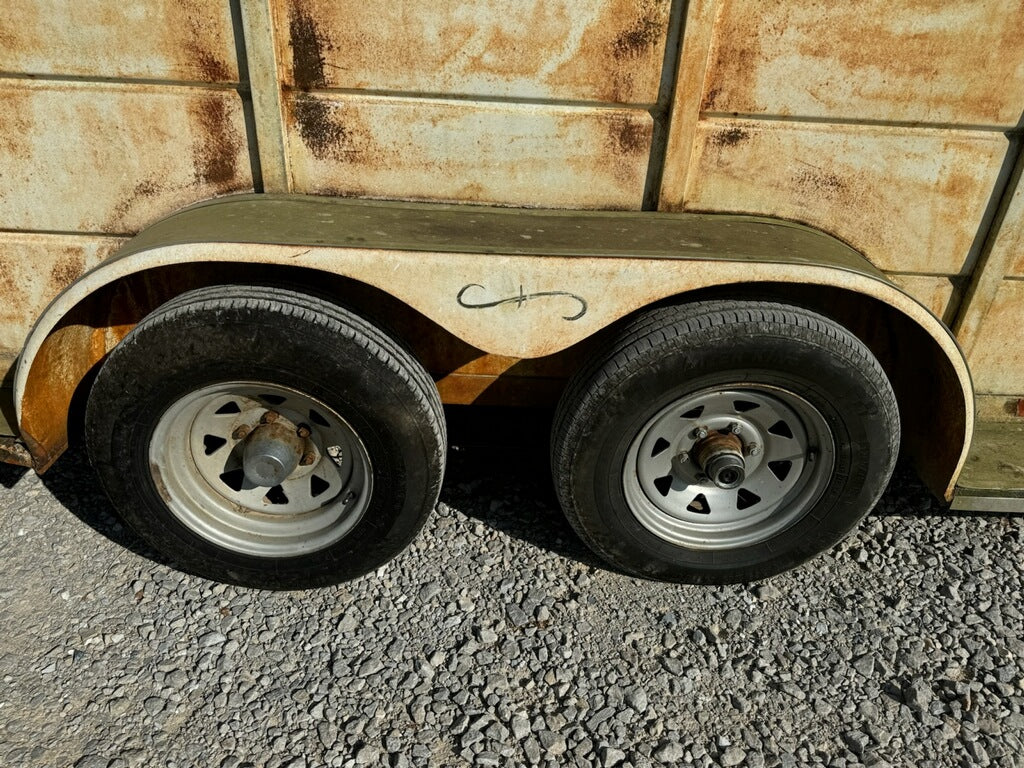 1999 6x18 10K Gooseneck 4 Horse Slant #BOO60