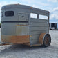 Used 2001 S&H 7K Bumper Pull Horse Trailer #3838