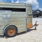 Used 2001 S&H 7K Bumper Pull Horse Trailer #3838