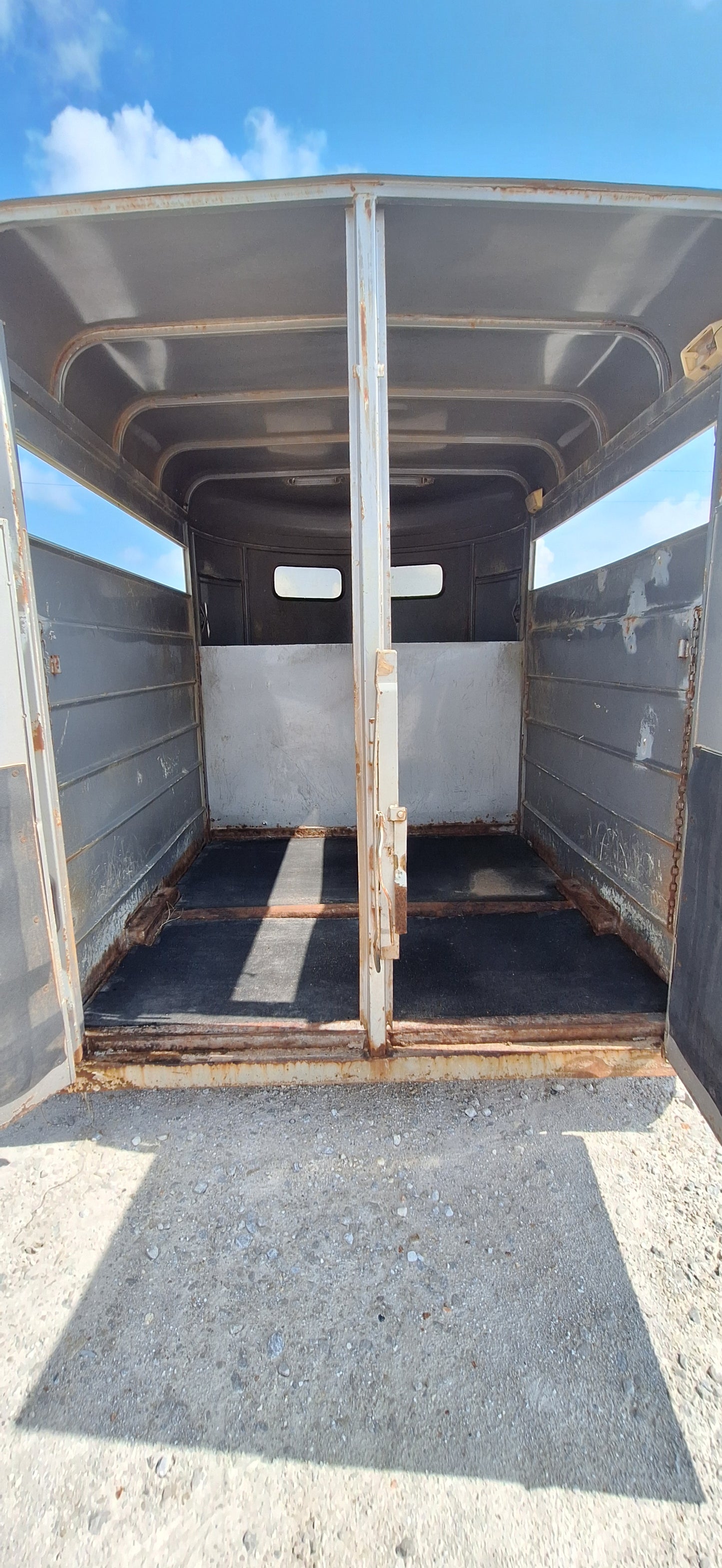 Used 2001 S&H 7K Bumper Pull Horse Trailer #3838