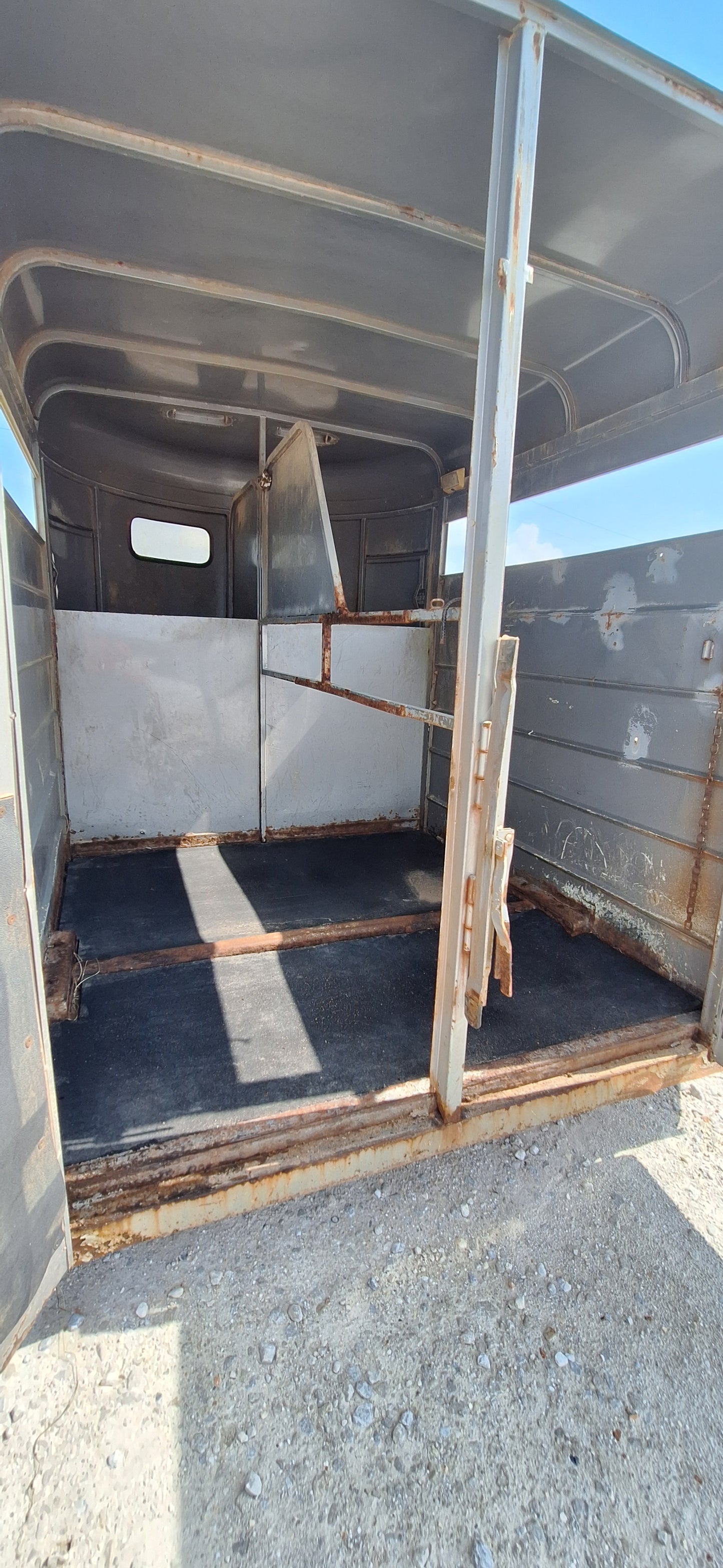 Used 2001 S&H 7K Bumper Pull Horse Trailer #3838