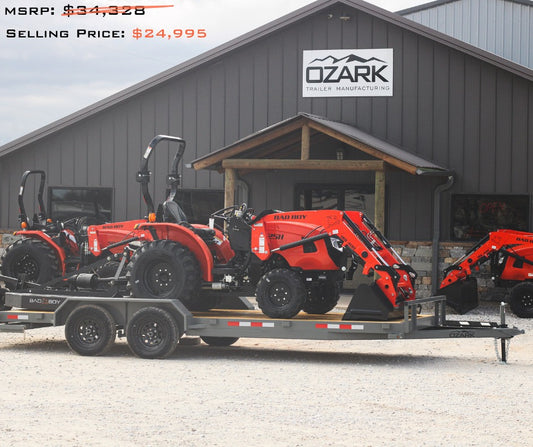 BAD BOY 4025 TRACTOR PACKAGE