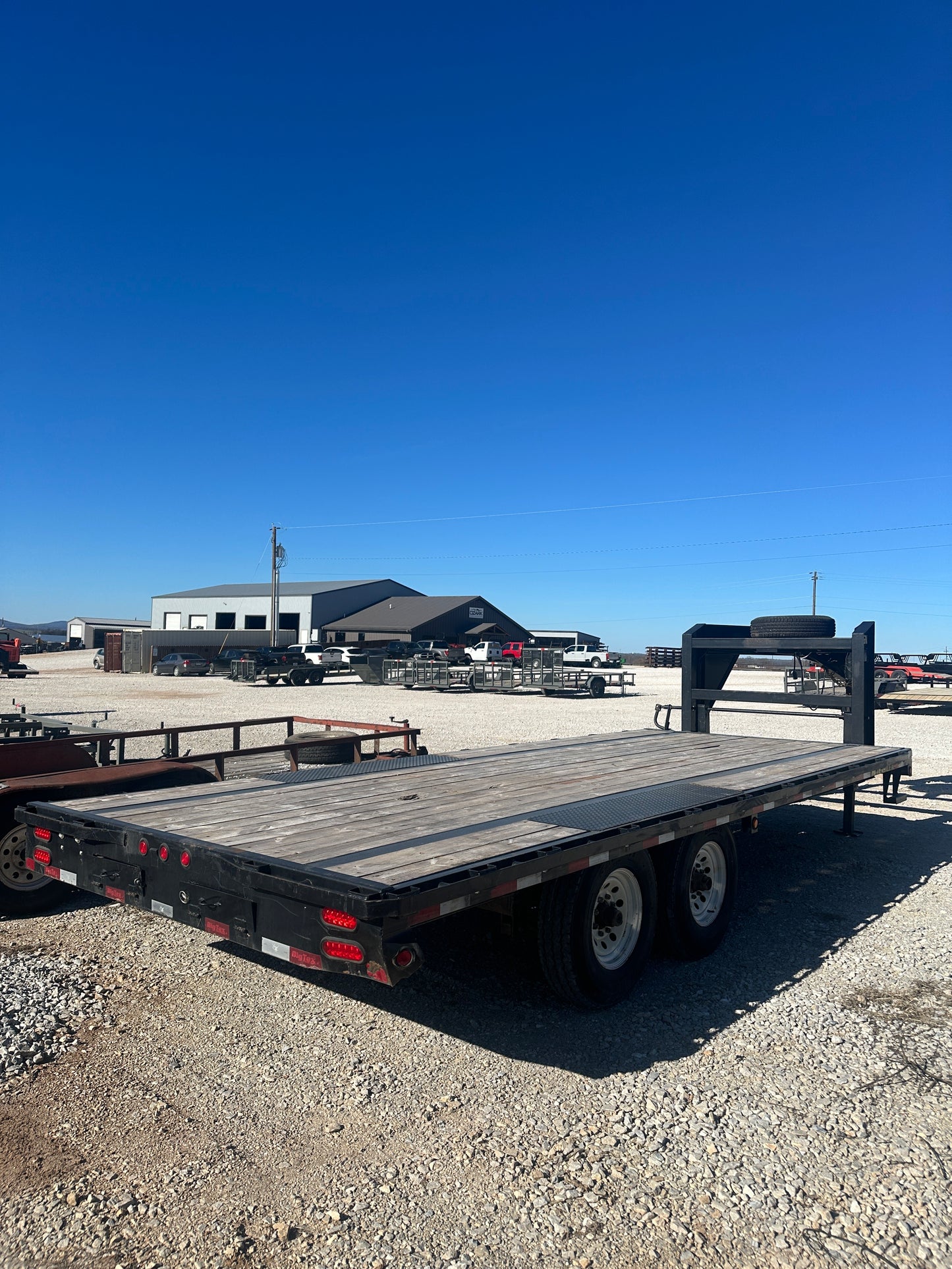 2015 Used Big Tex 8.5x 20 14k Deckover #1116