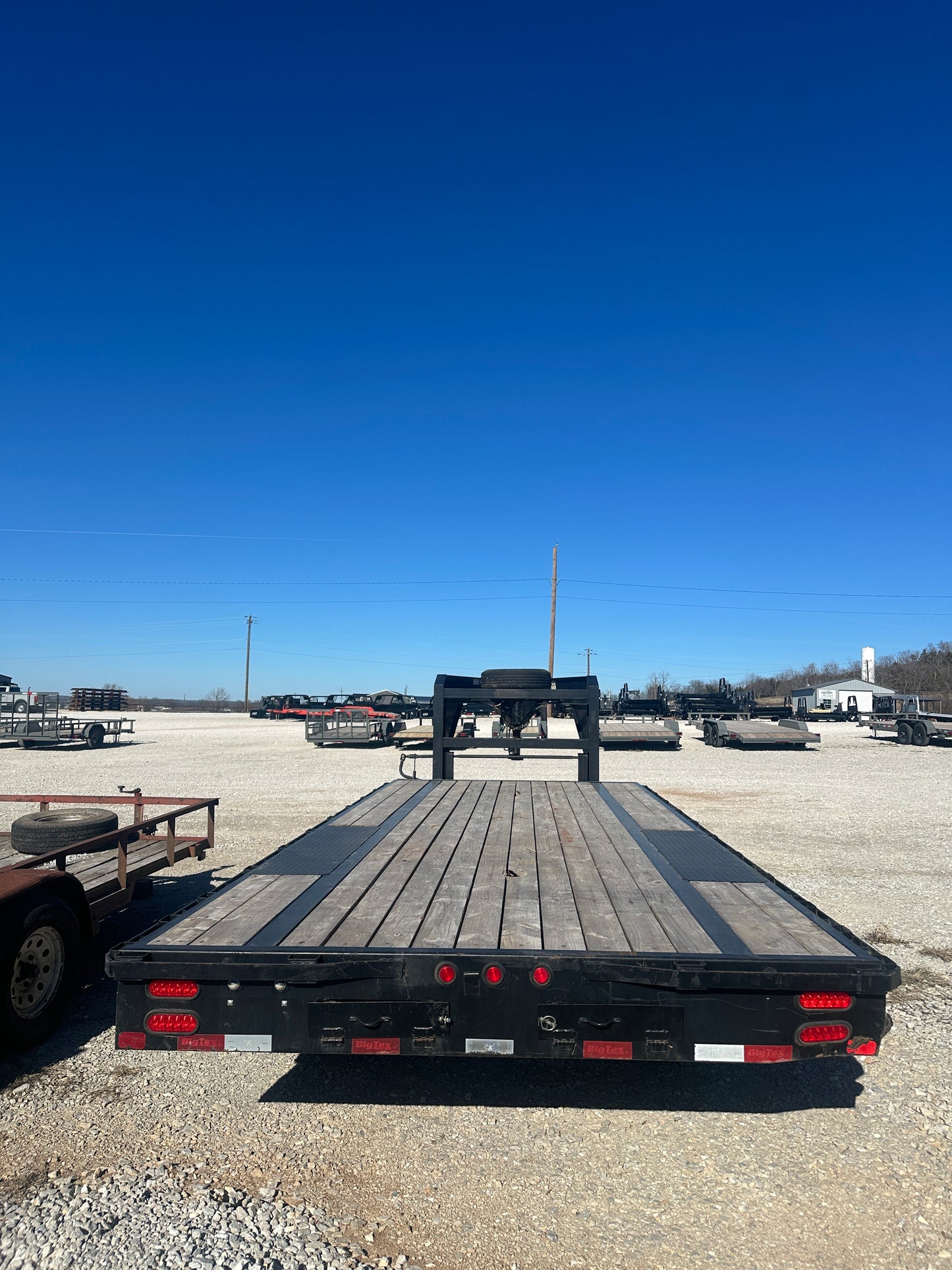2015 Used Big Tex 8.5x 20 14k Deckover #1116