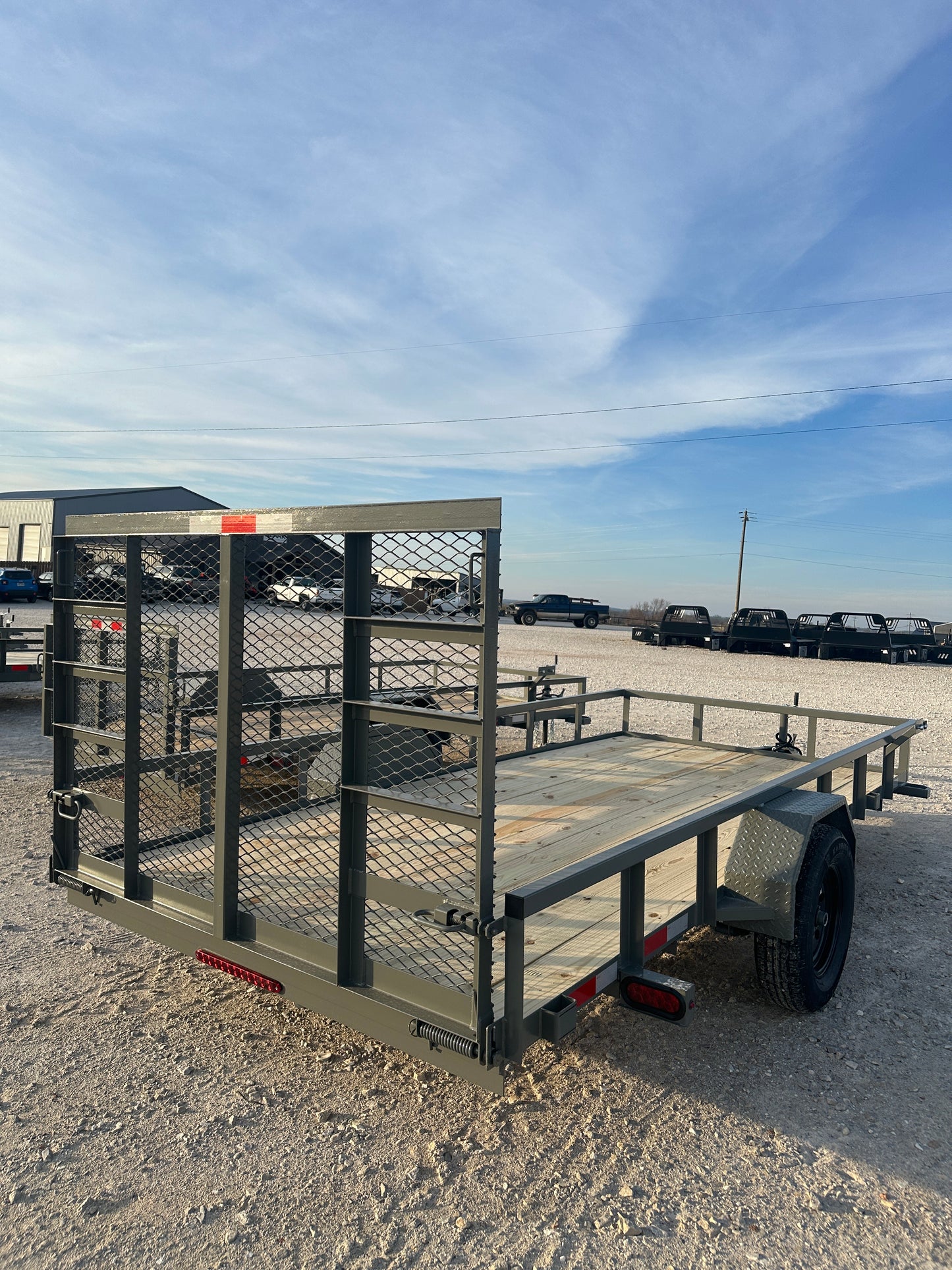 2026 Ozark 76x14 3k Utility Trailer #0483