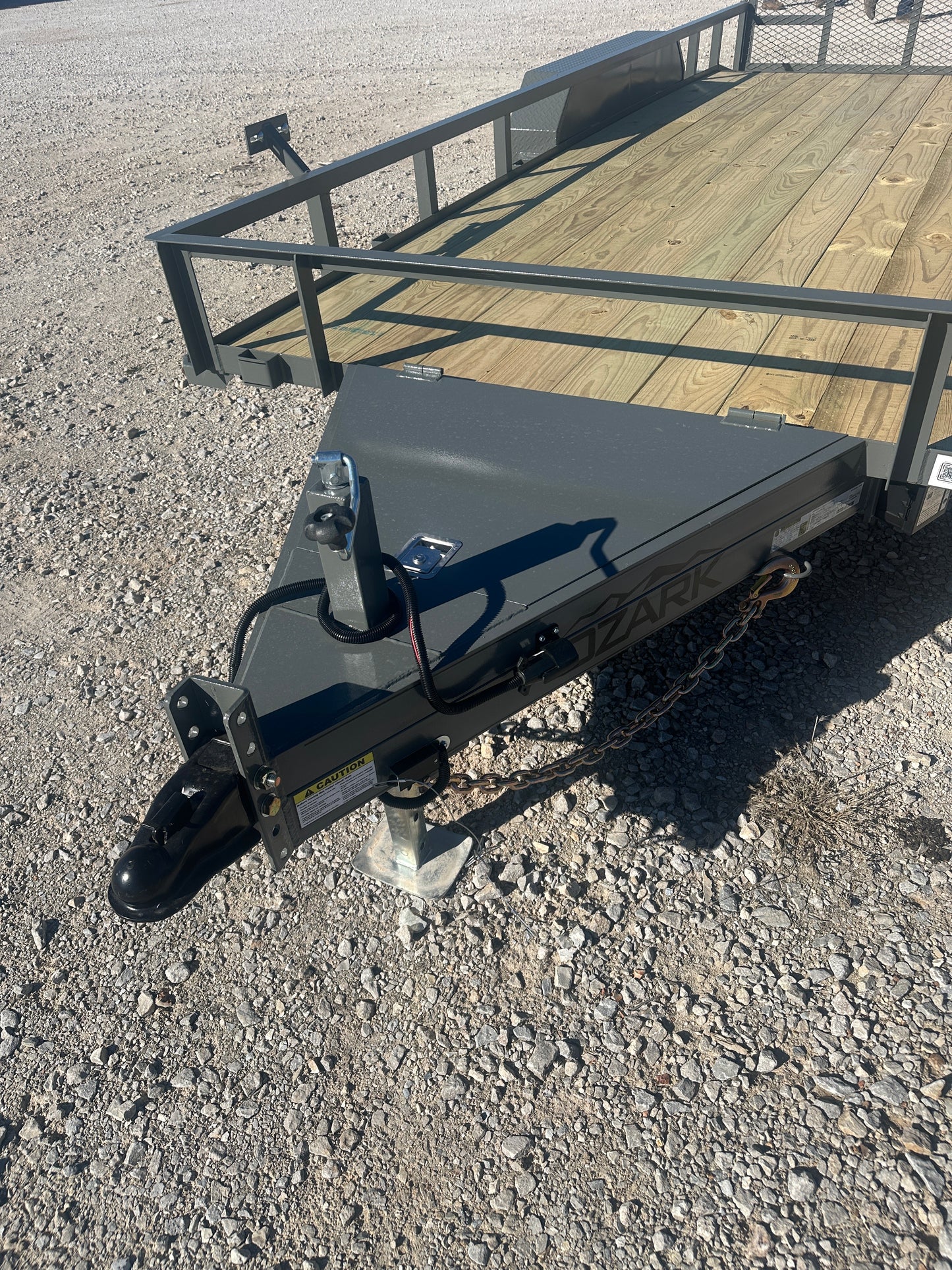 2026 Ozark 82x18 7k Utility trailer #0506