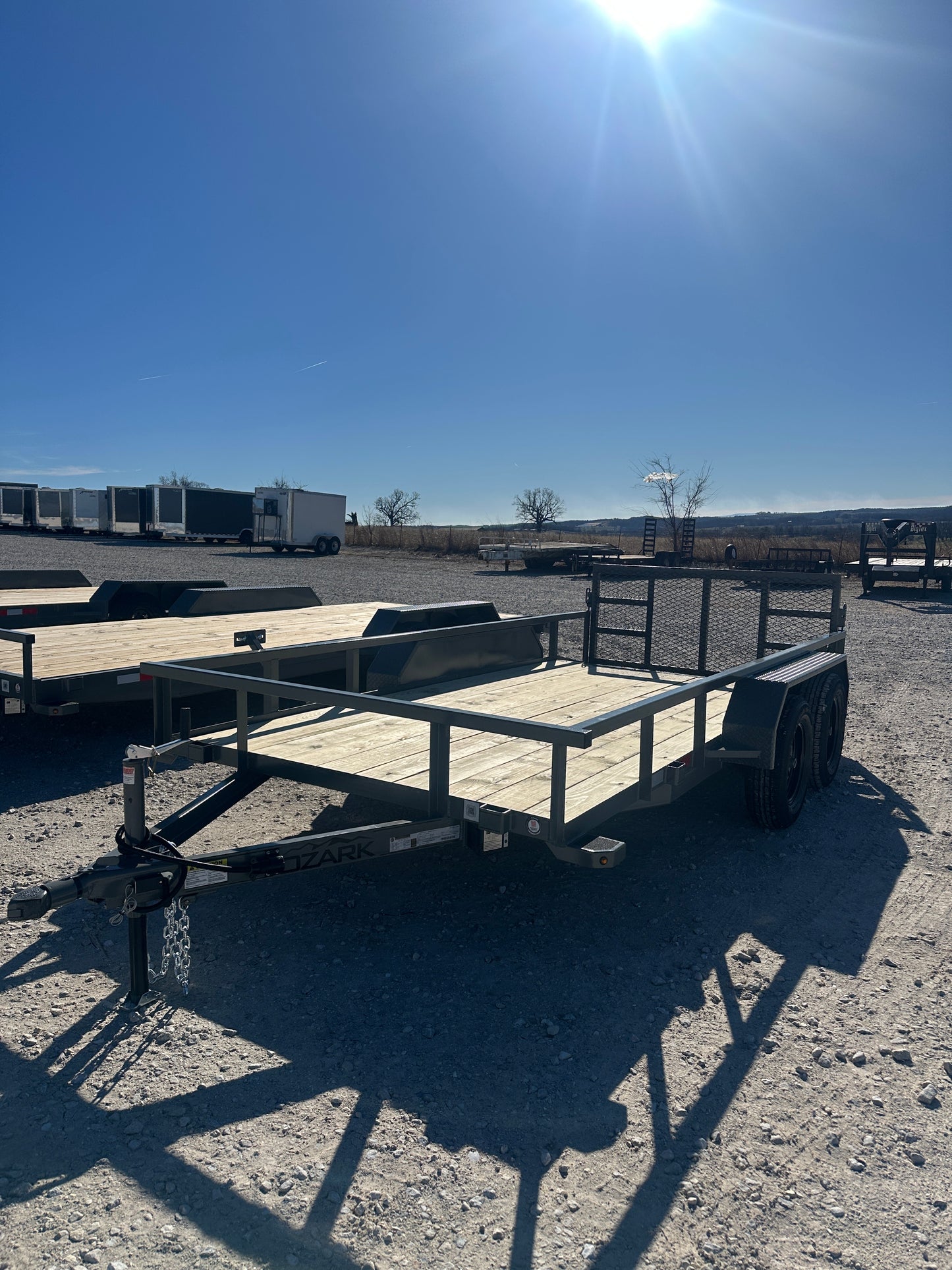 2026 Ozark 76x14 7k Utility Trailer #0539