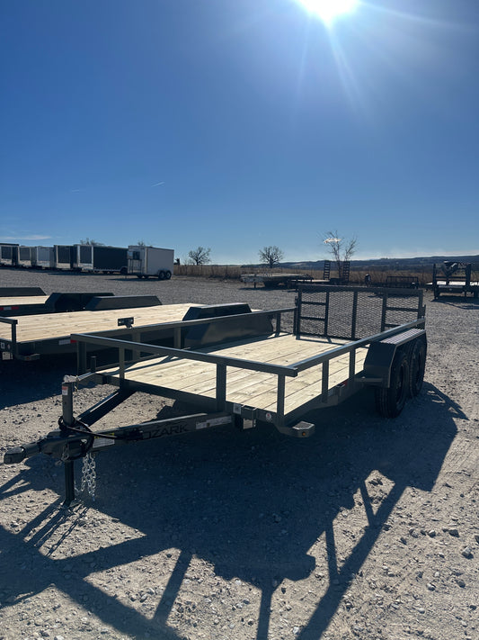 2026 Ozark 76x14 7k Utility Trailer #0539