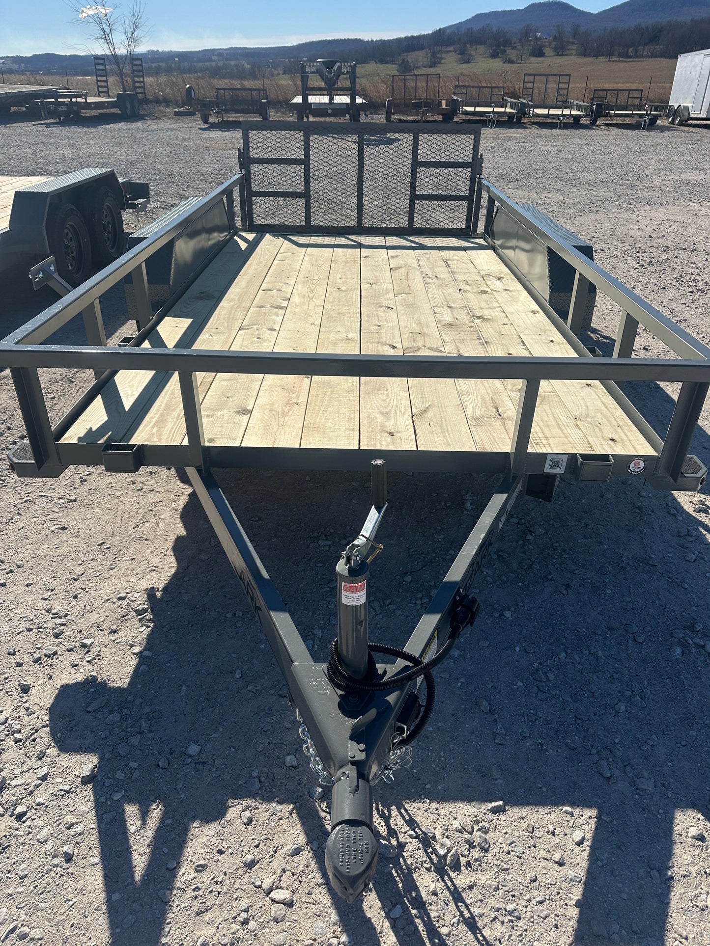 2026 Ozark 76x14 7k Utility Trailer #0539