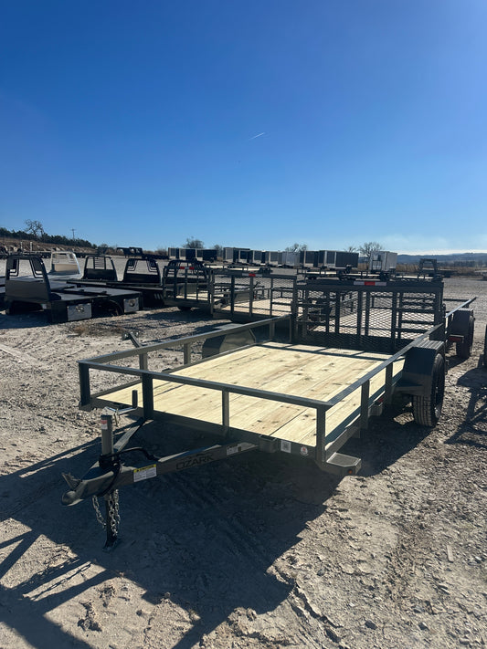 2026 Ozark 76x12 3k Utility trailer #0530