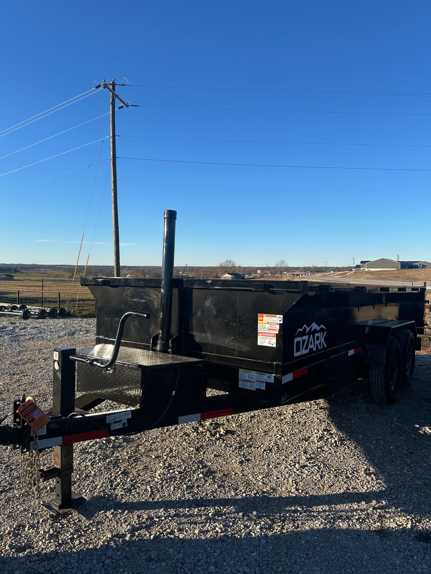 2026 Ozark 7x16x2 16k Bumper Pull Dump #6663