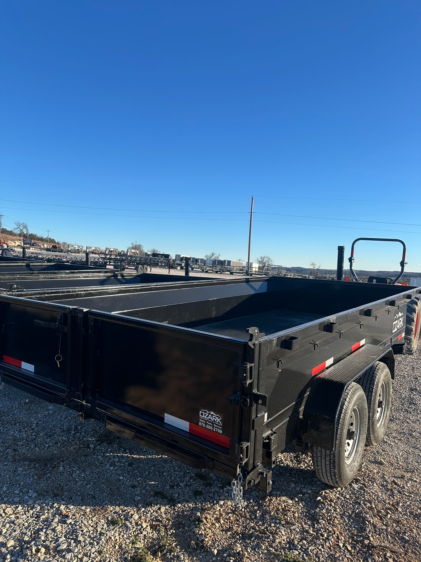 2026 Ozark 7x16x2 16k Bumper Pull Dump #6663