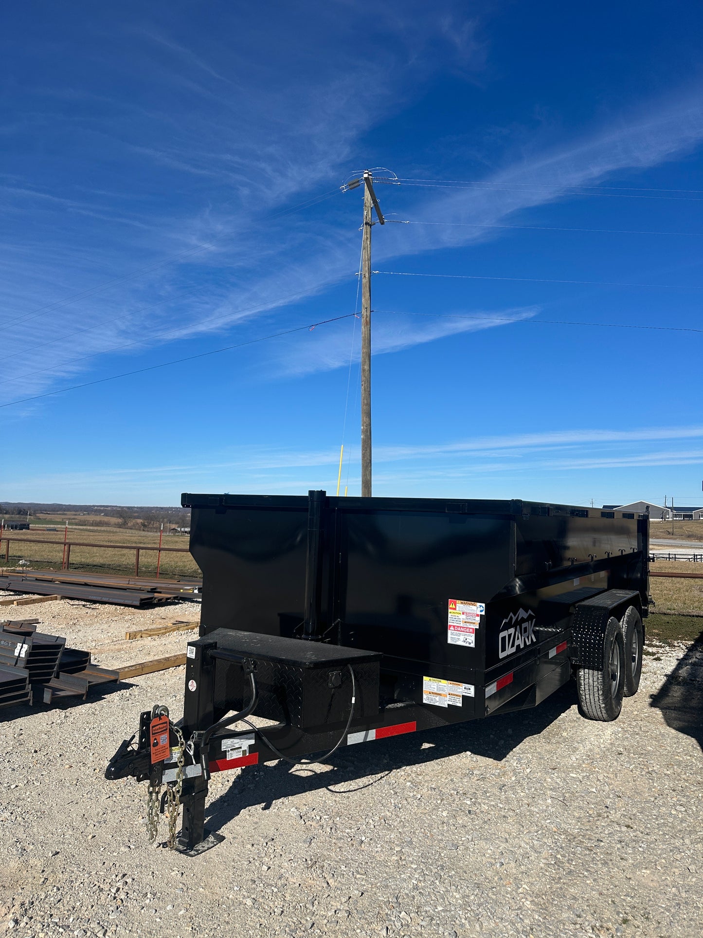 2026 Ozark 7x14x3 16k BP Dump #6665