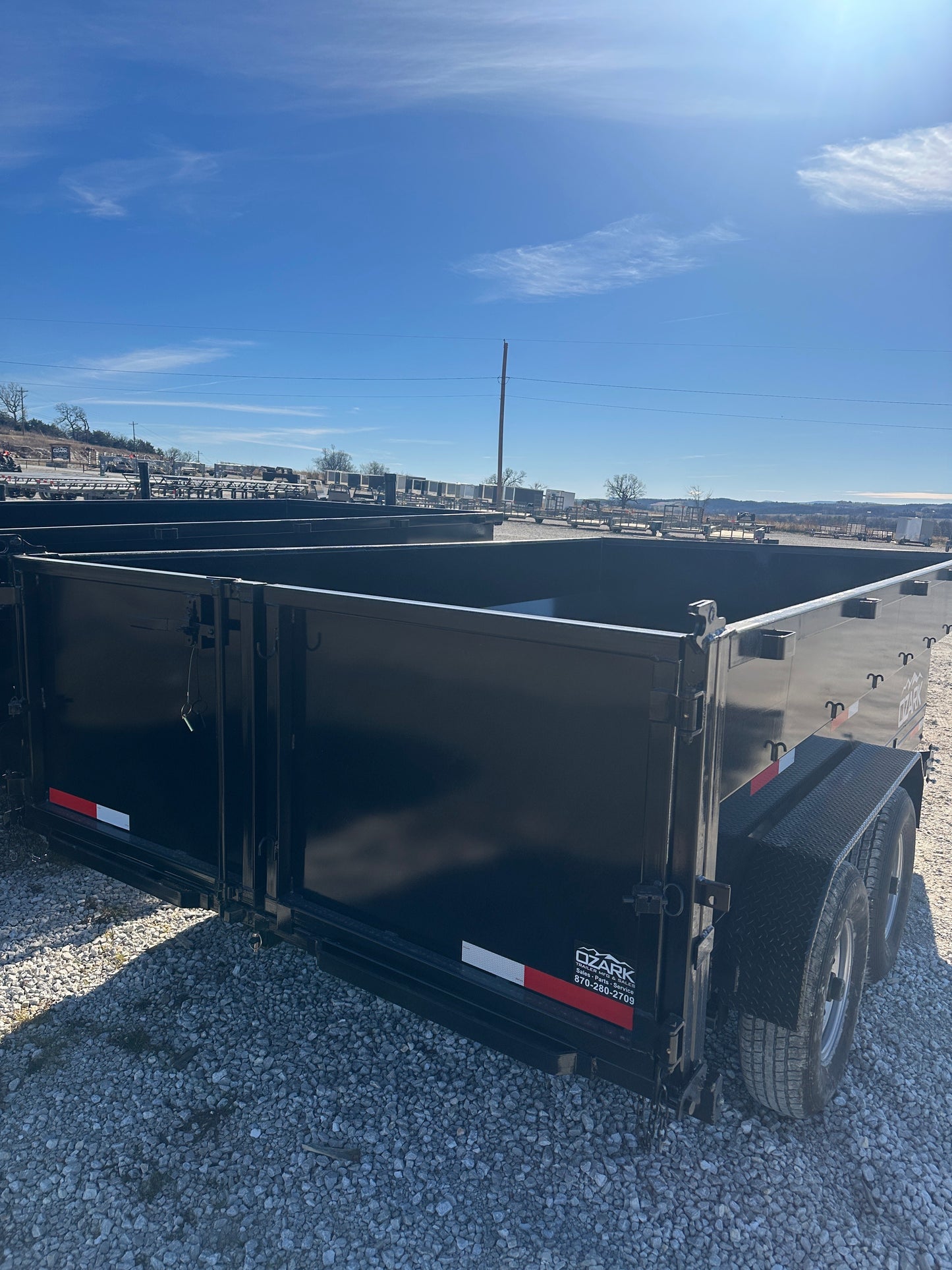 2026 Ozark 7x14x3 16k BP Dump #6665