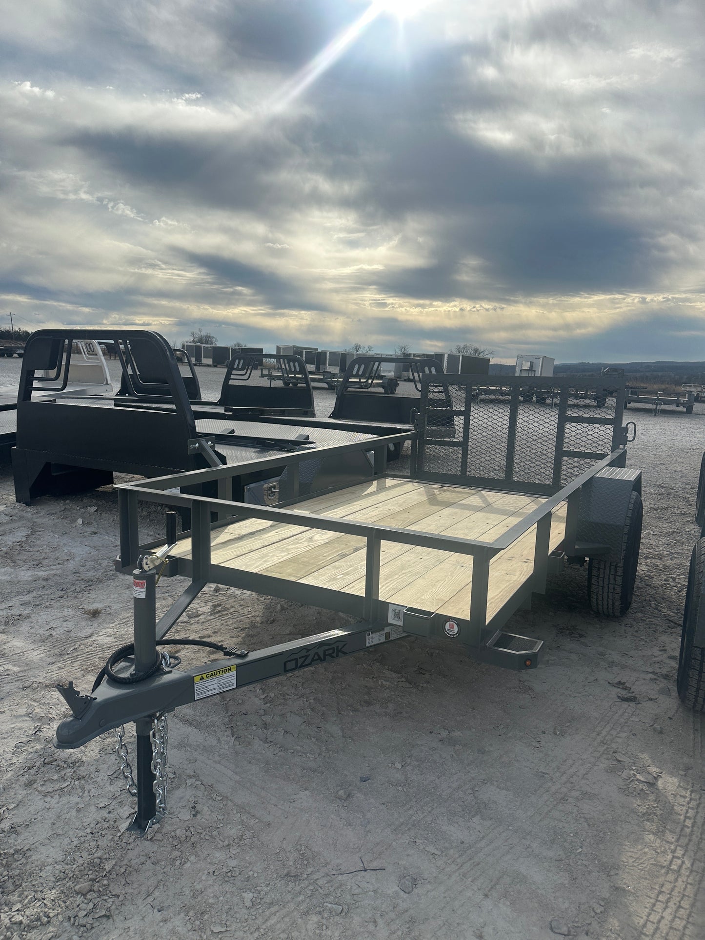 2026 Ozark 5x10 3k Utility Trailer #0556