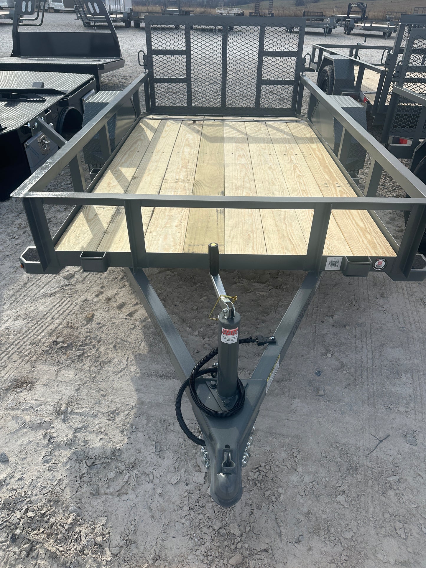 2026 Ozark 5x10 3k Utility Trailer #0556