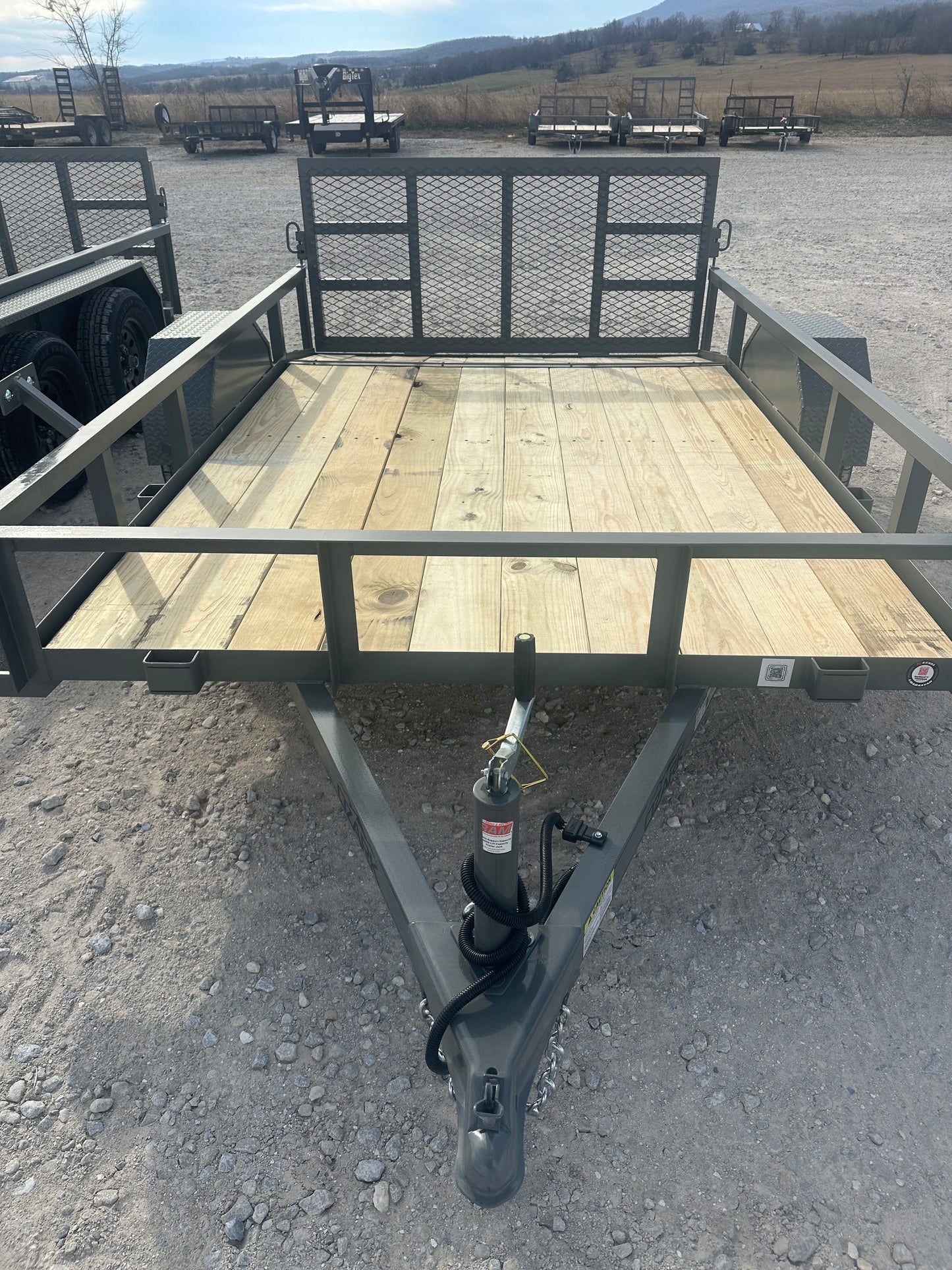 2026 Ozark 76x10 3k Utility Trailer #0559