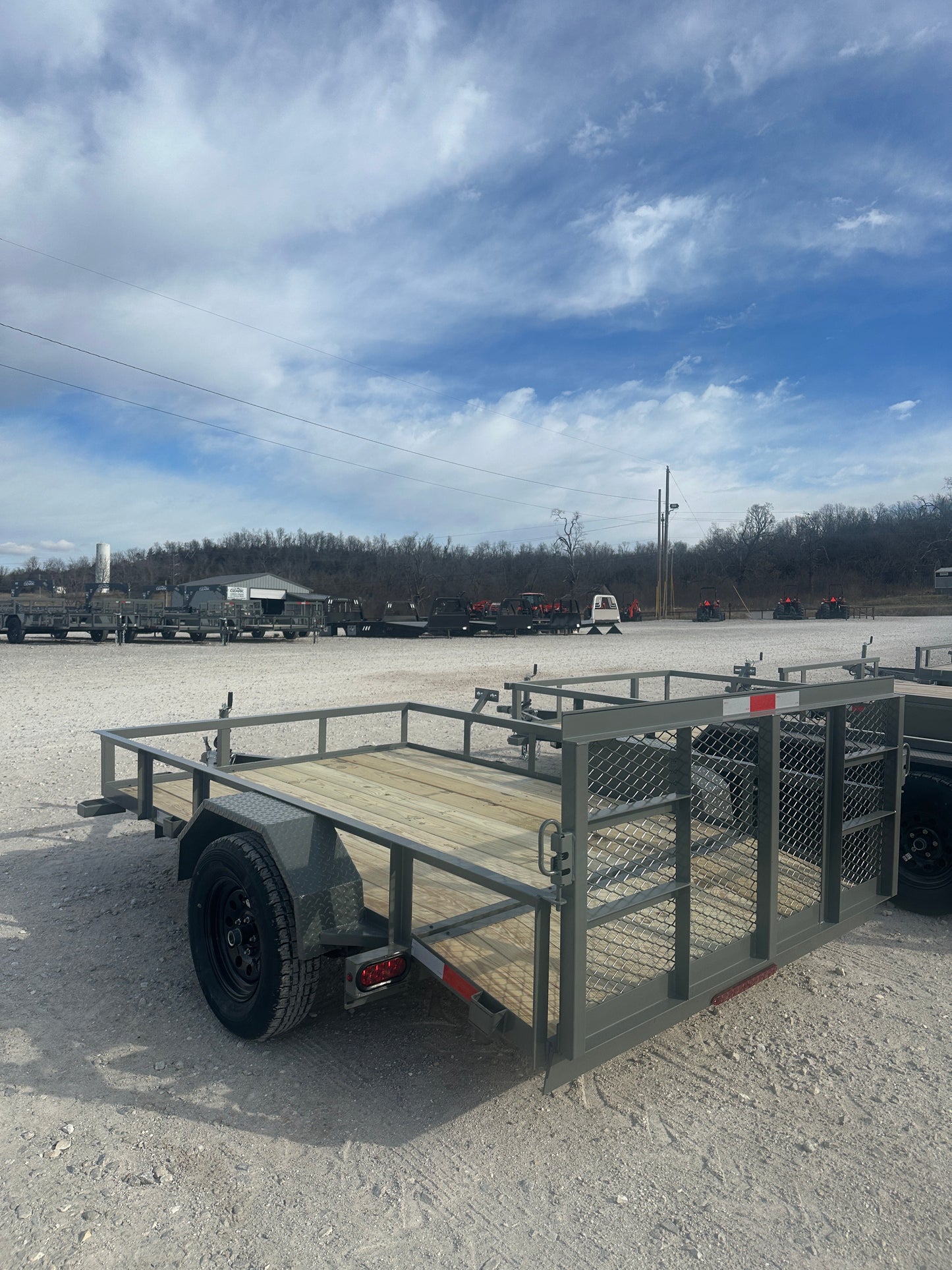 2026 Ozark 76x10 3k Utility Trailer #0559