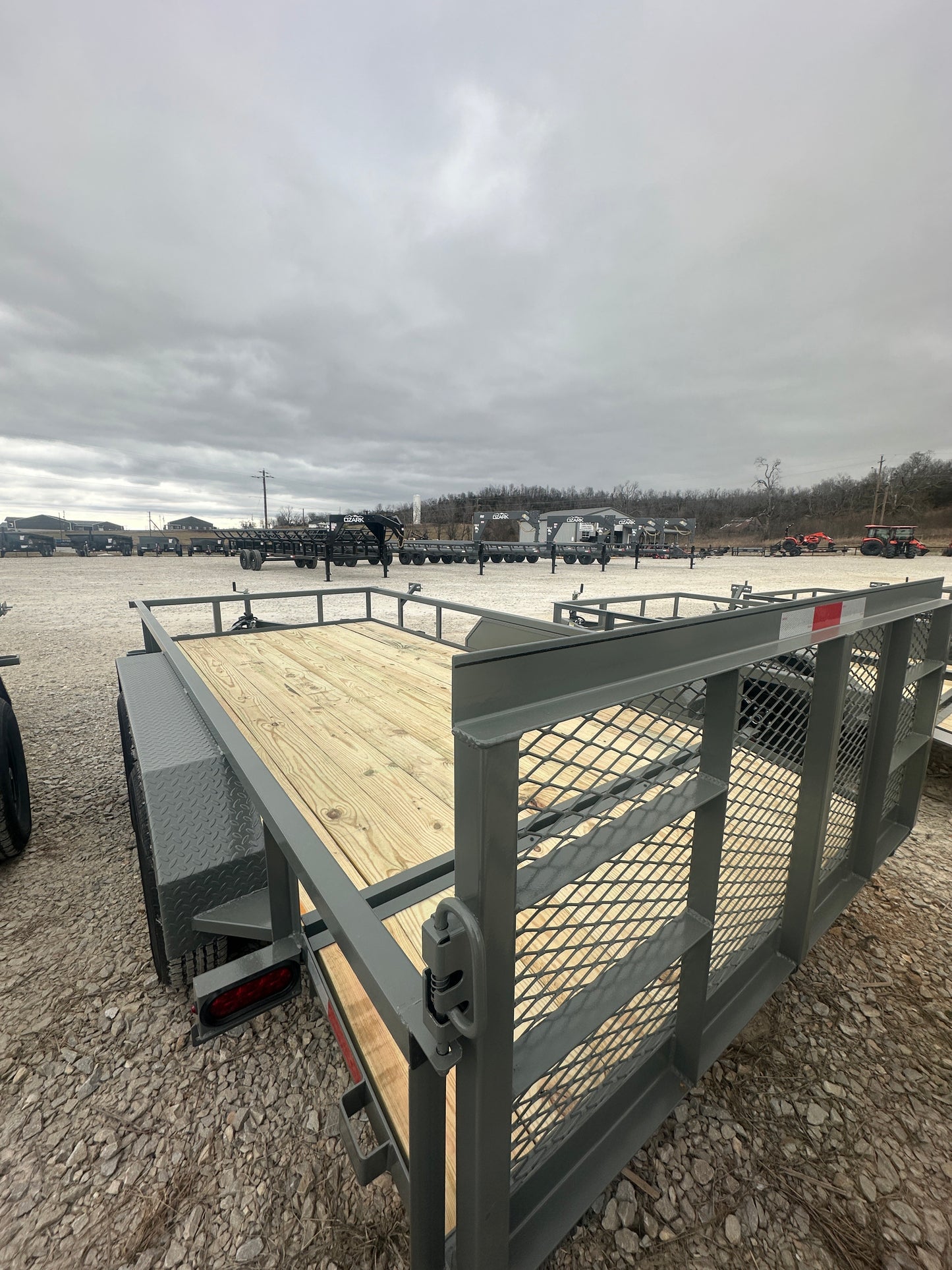 2026 Ozark 76x14 7k Utility Trailer #0550