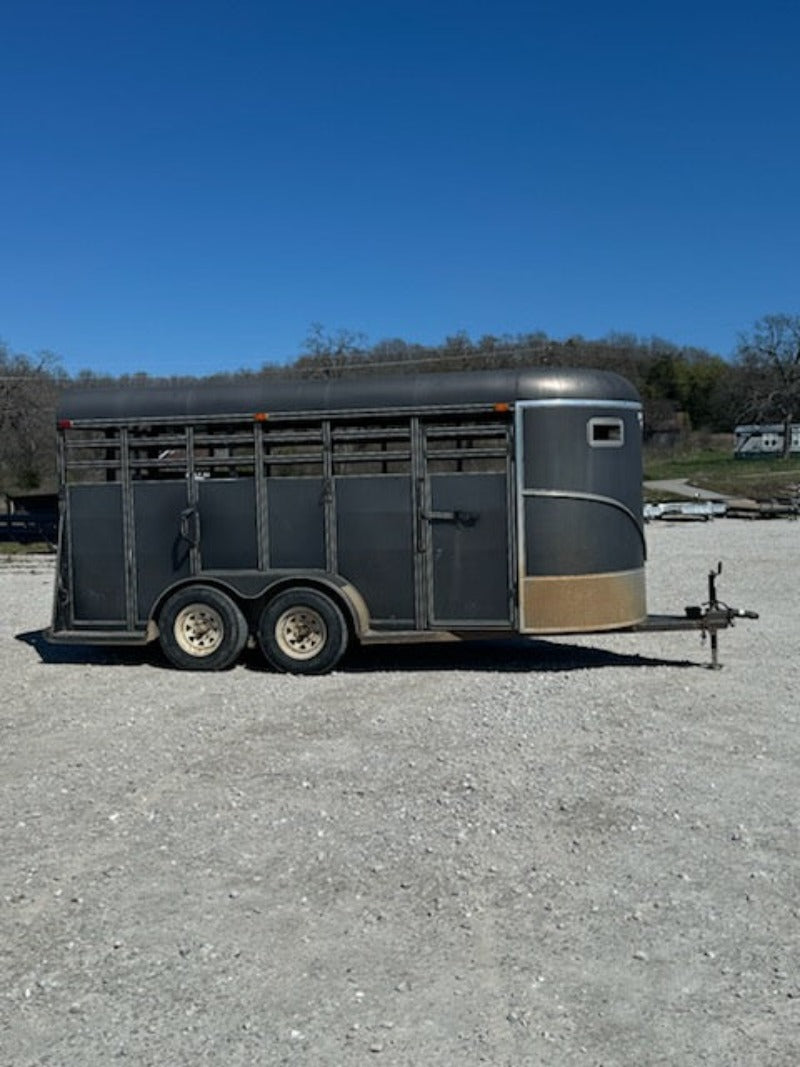 Rental: 2006 Wrangler 6x16 7K Bumper Pull Livestock