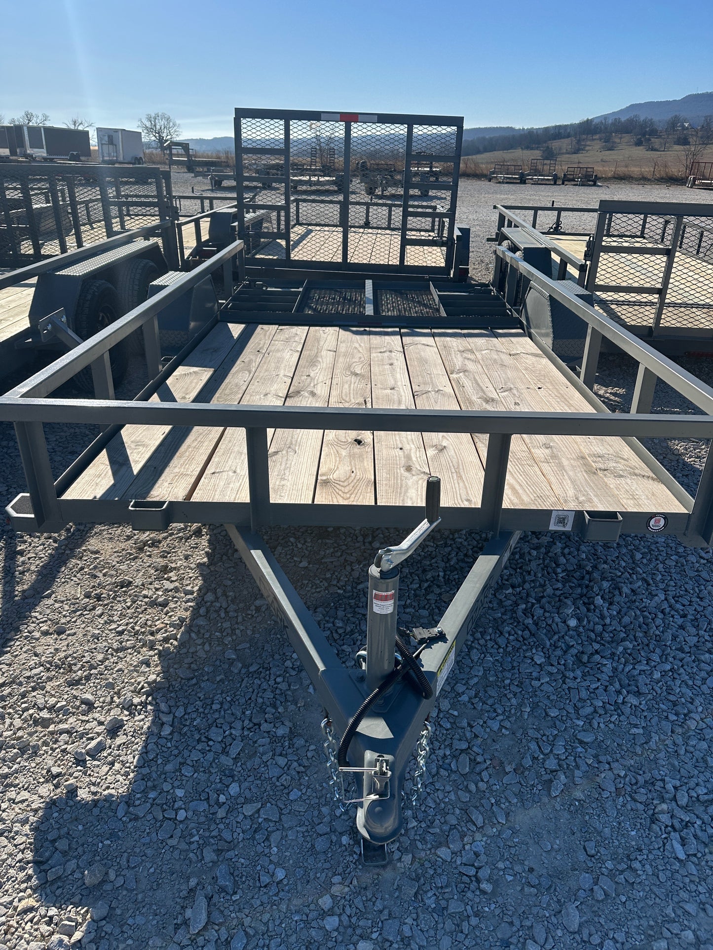 2026 Ozark 76x12 3k Utility trailer #0223