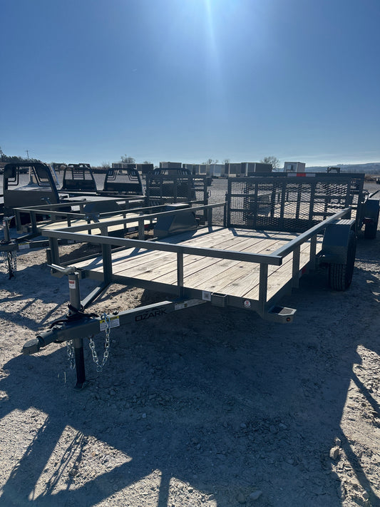 2026 Ozark 76x12 3k Utility Trailer #0225