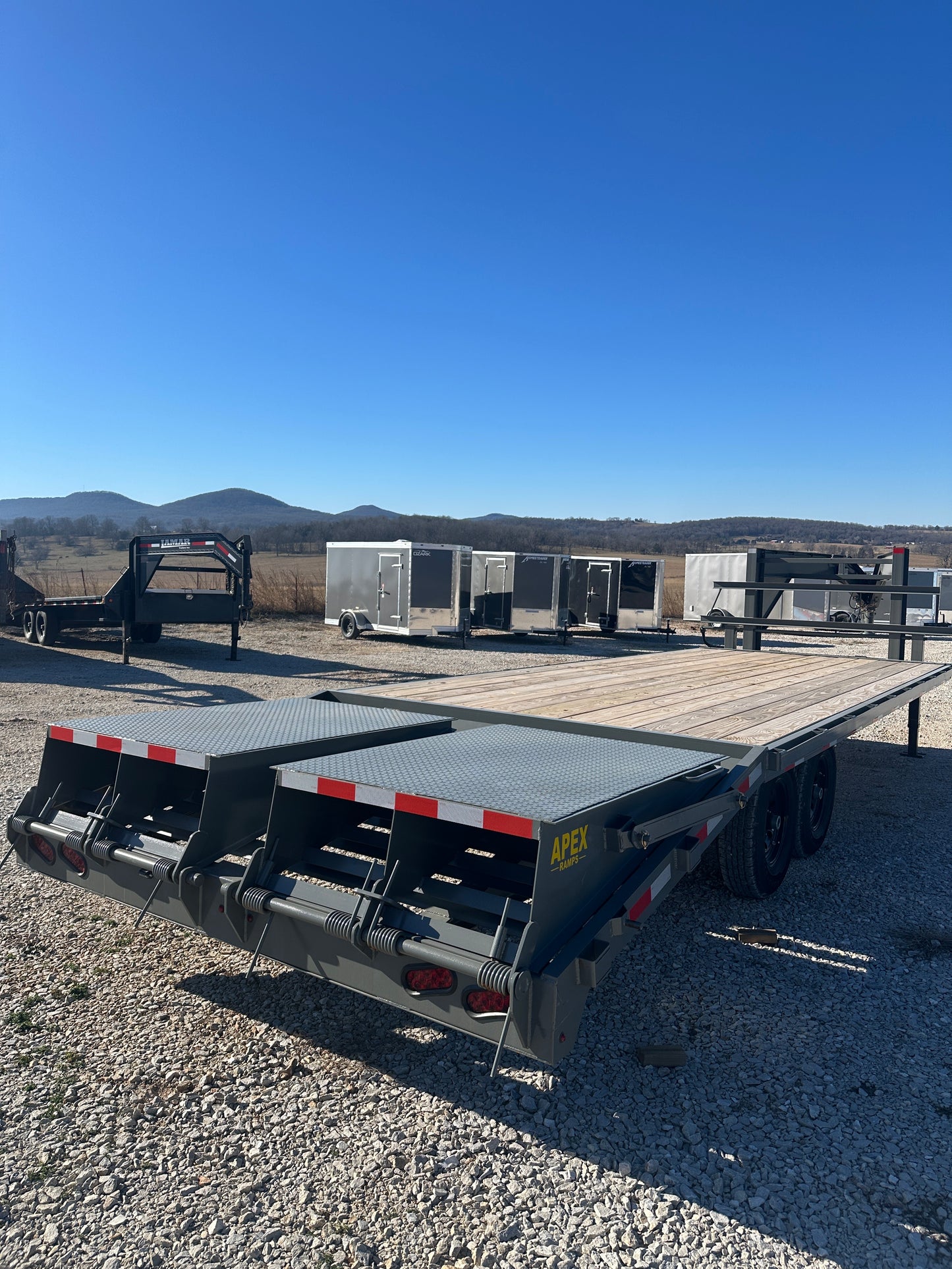 2026 Ozark 102x25 15.5k Deckover #0135