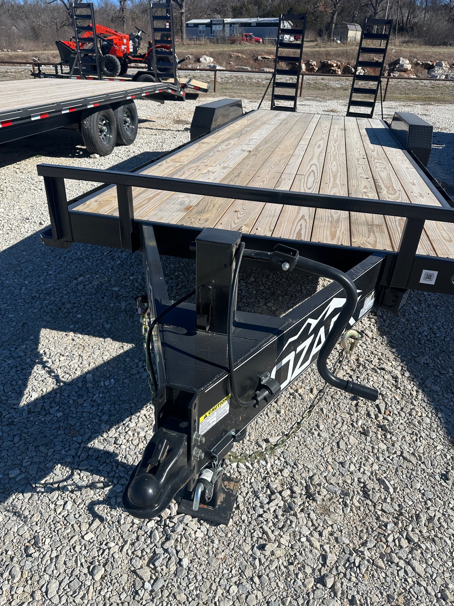2026 Ozark 82x22 14k Equipment trailer #0130