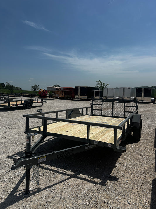 2025 Ozark 82x14 5k Utility Trailer #0776