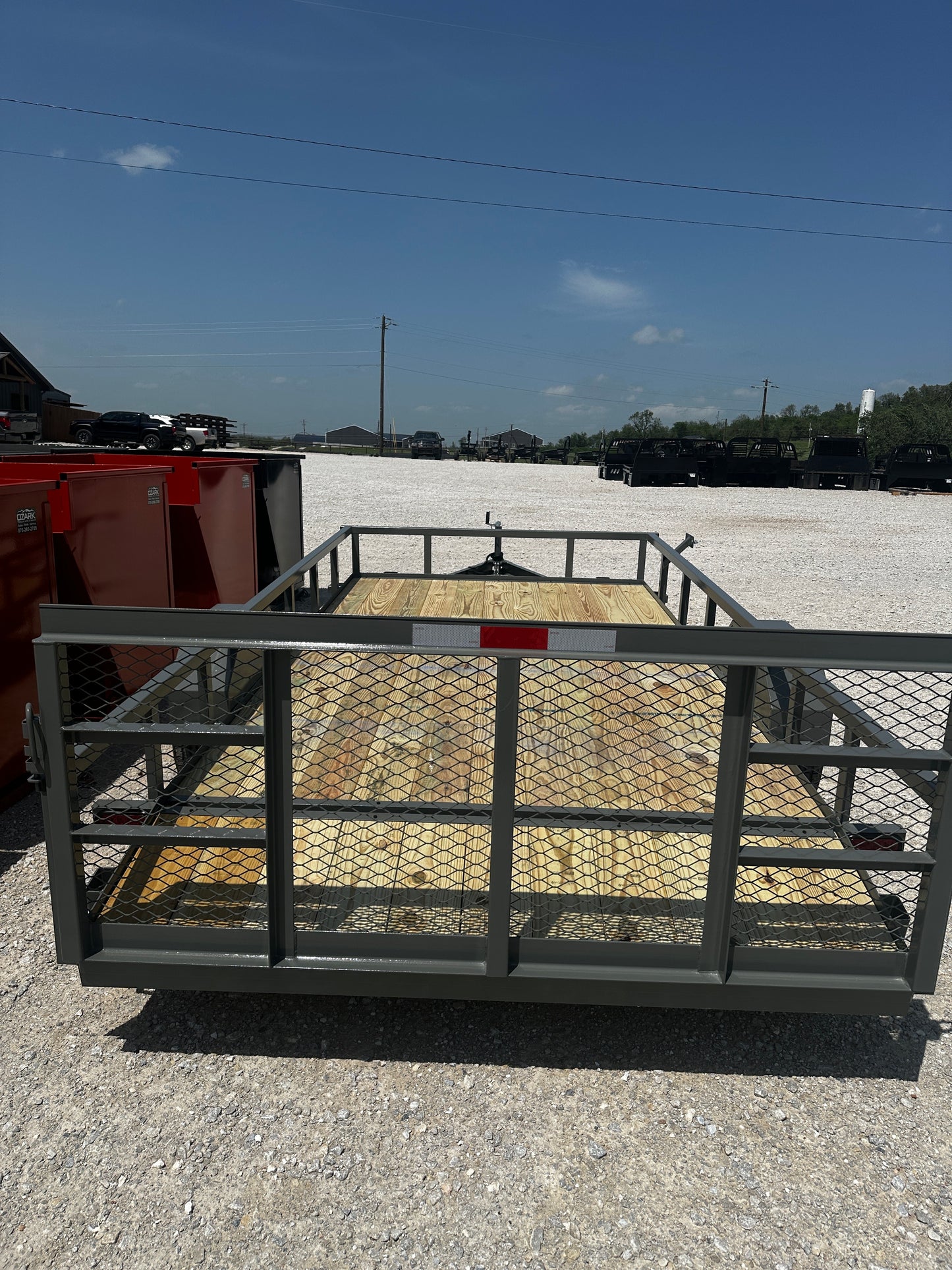 2025 Ozark 82x14 5k Utility Trailer #0776
