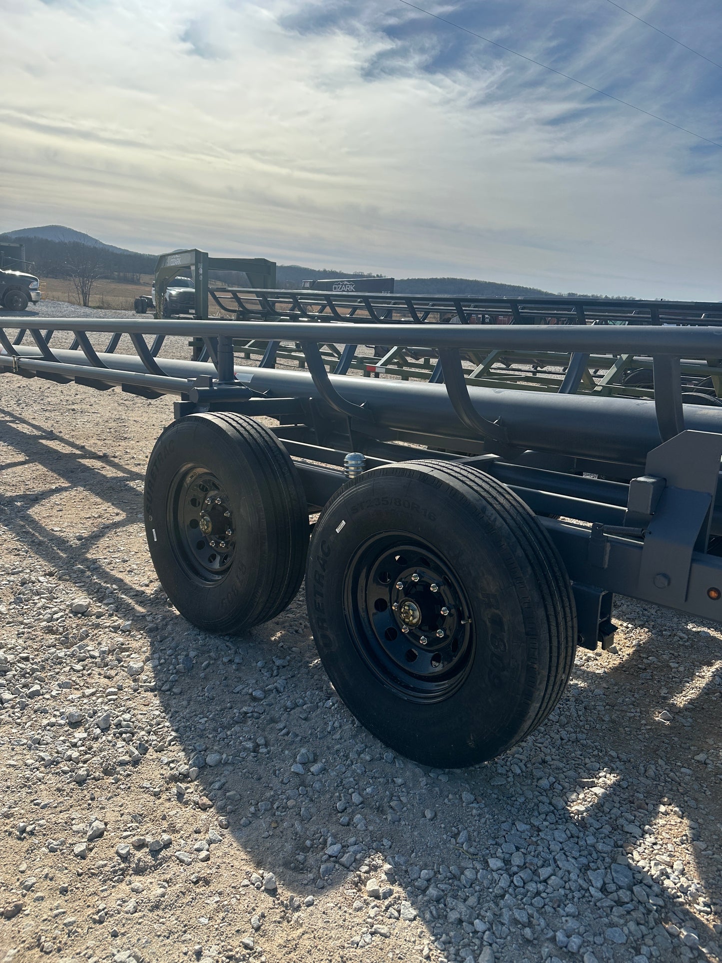 2026 Ozark Bale Trailer Single Row M862 #6076