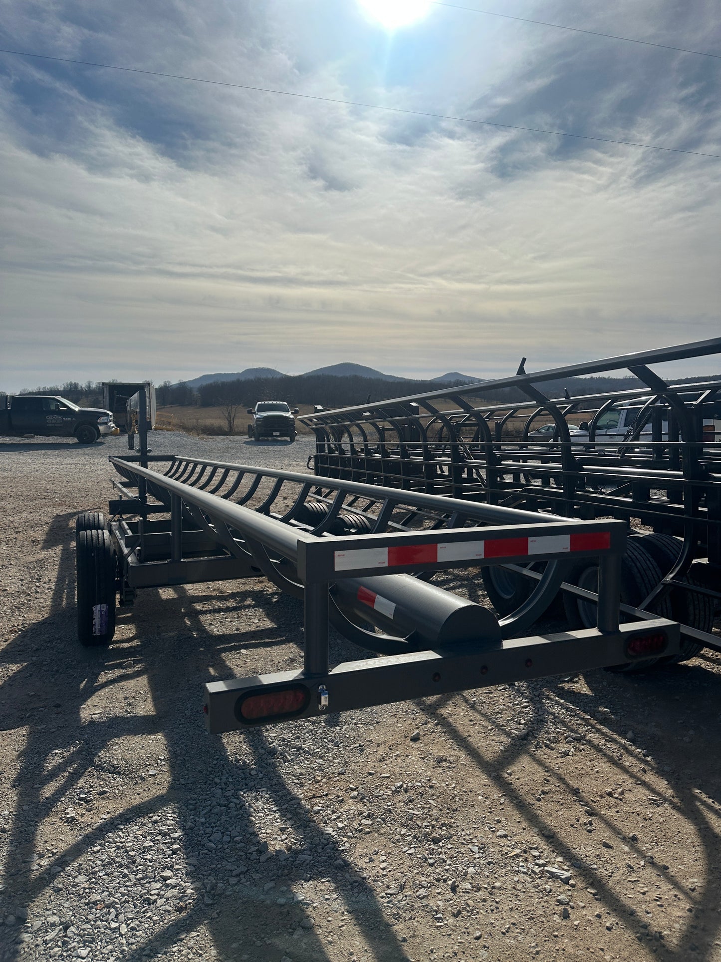 2026 Ozark Bale Trailer Single Row 32' #6052